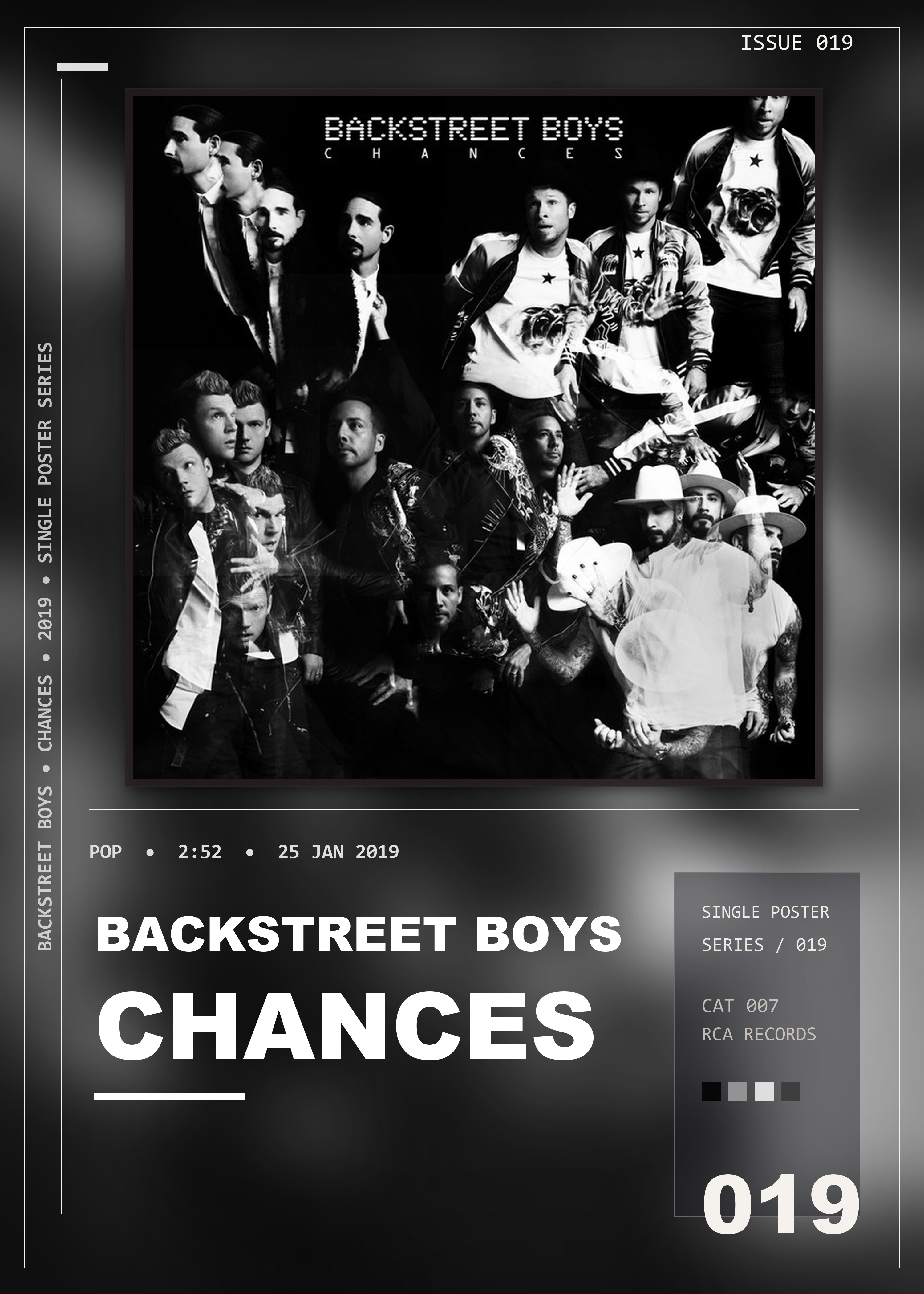 Music poster: Backstreet Boys - Chances