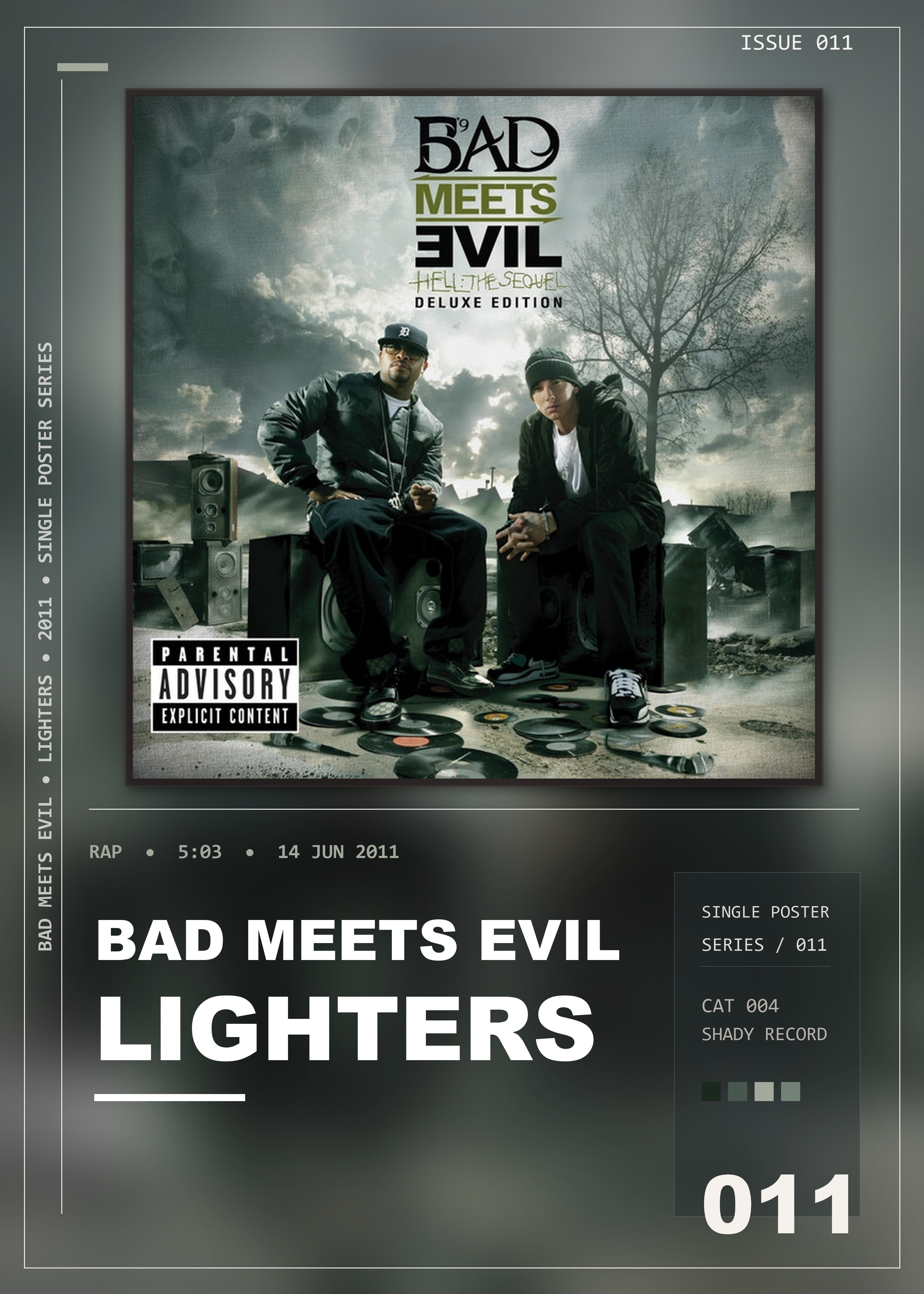 Music poster: Bad Meets Evil - Lighters