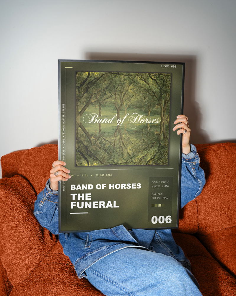 Music poster: Band of Horses - The Funeral