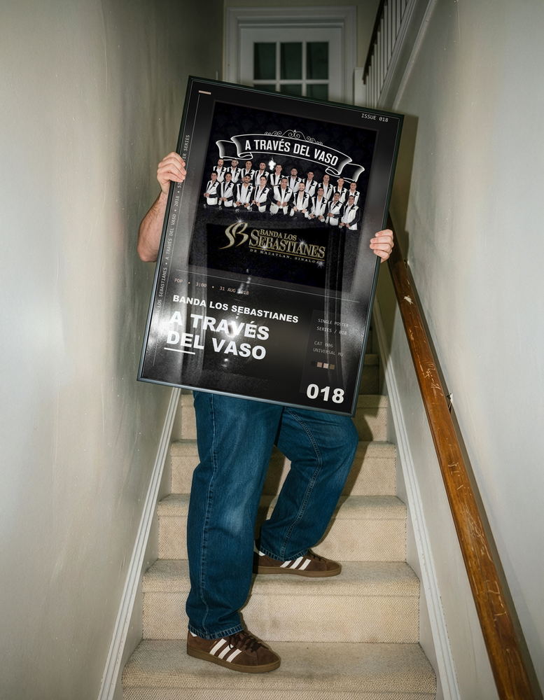 Music poster: Banda Los Sebastianes - A Través Del Vaso