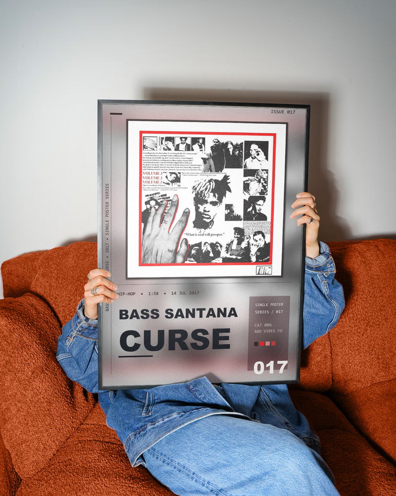 Music poster: Bass Santana - Curse