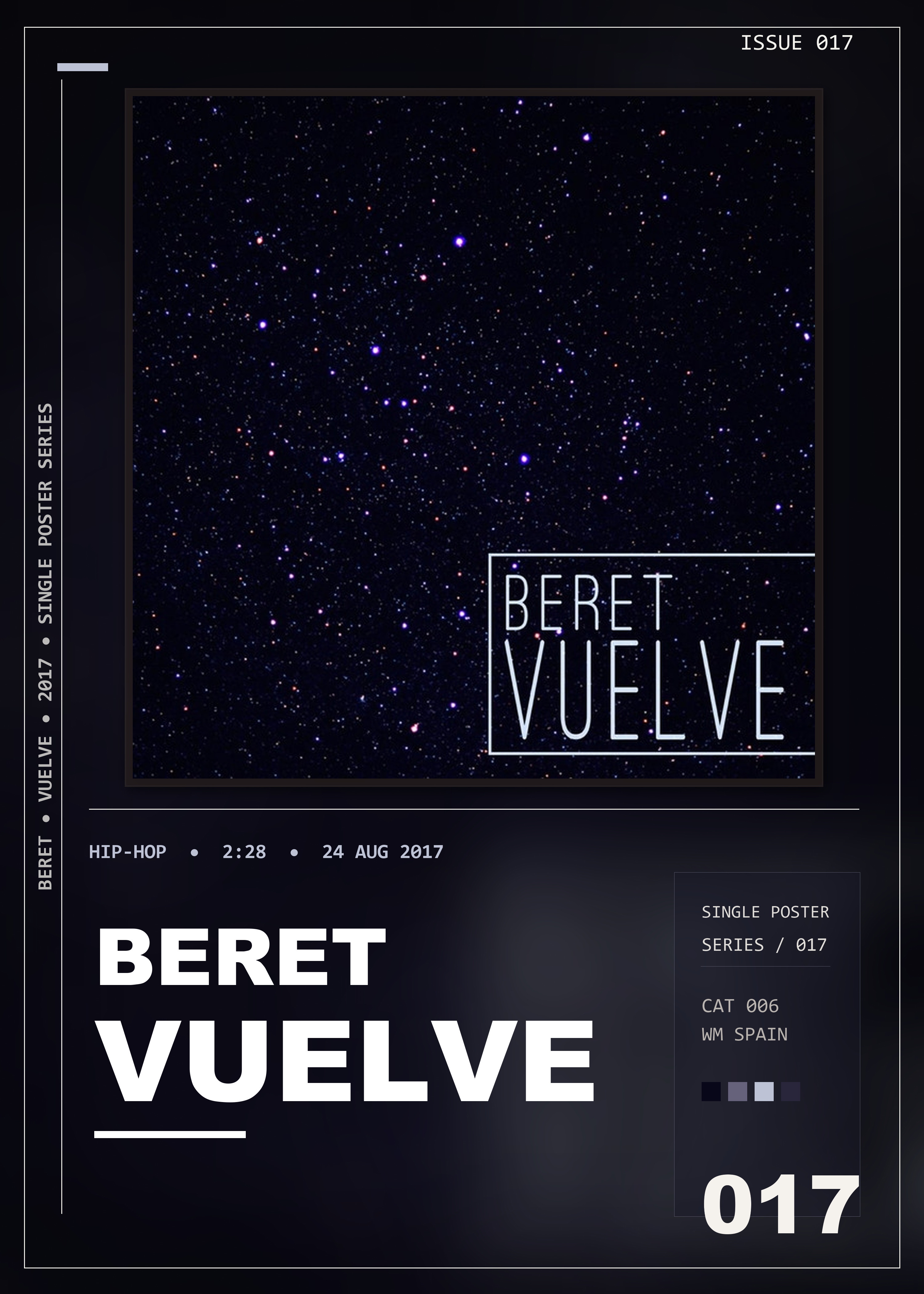Music poster: Beret - Vuelve