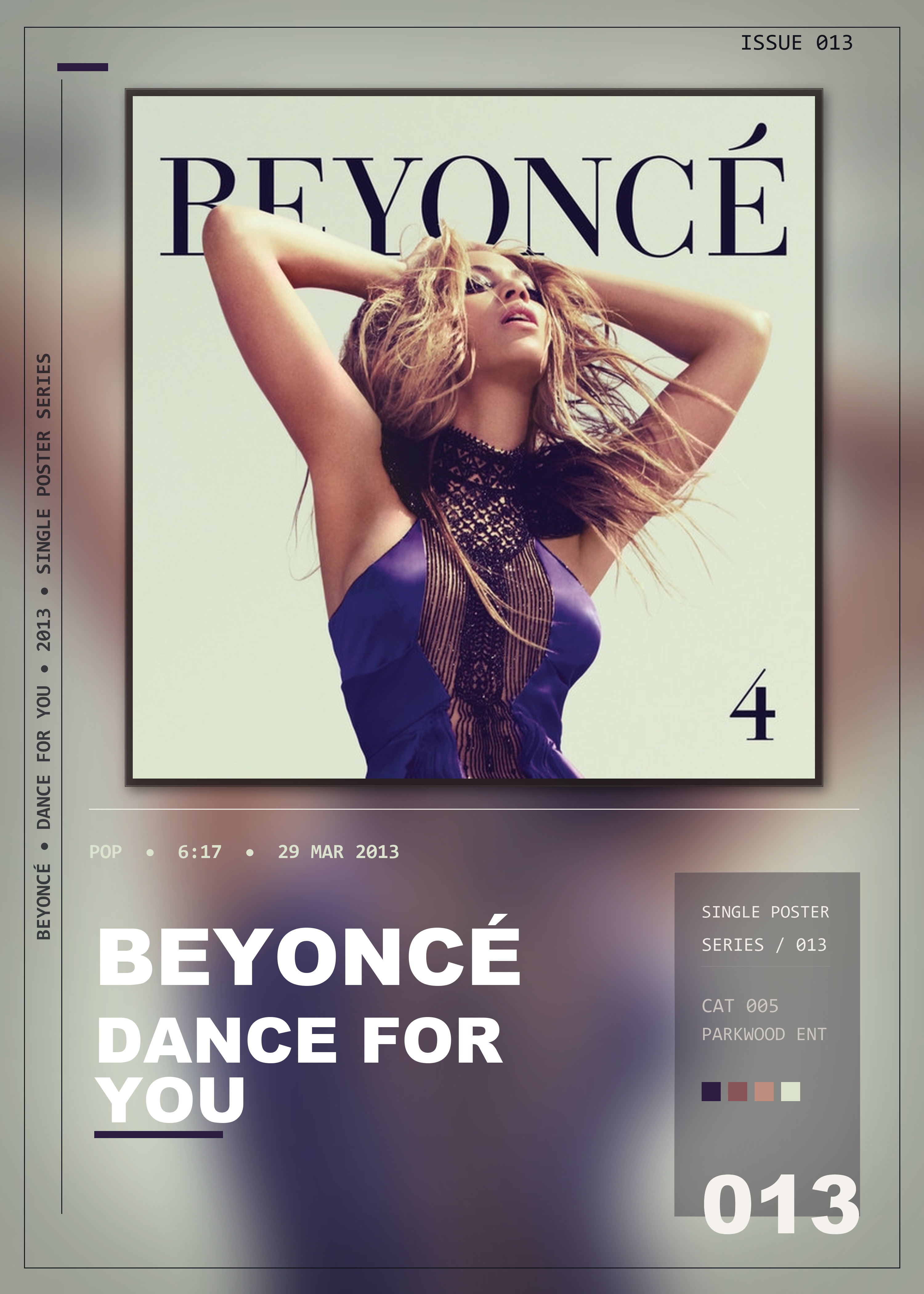 Music poster: Beyoncé - Dance for You