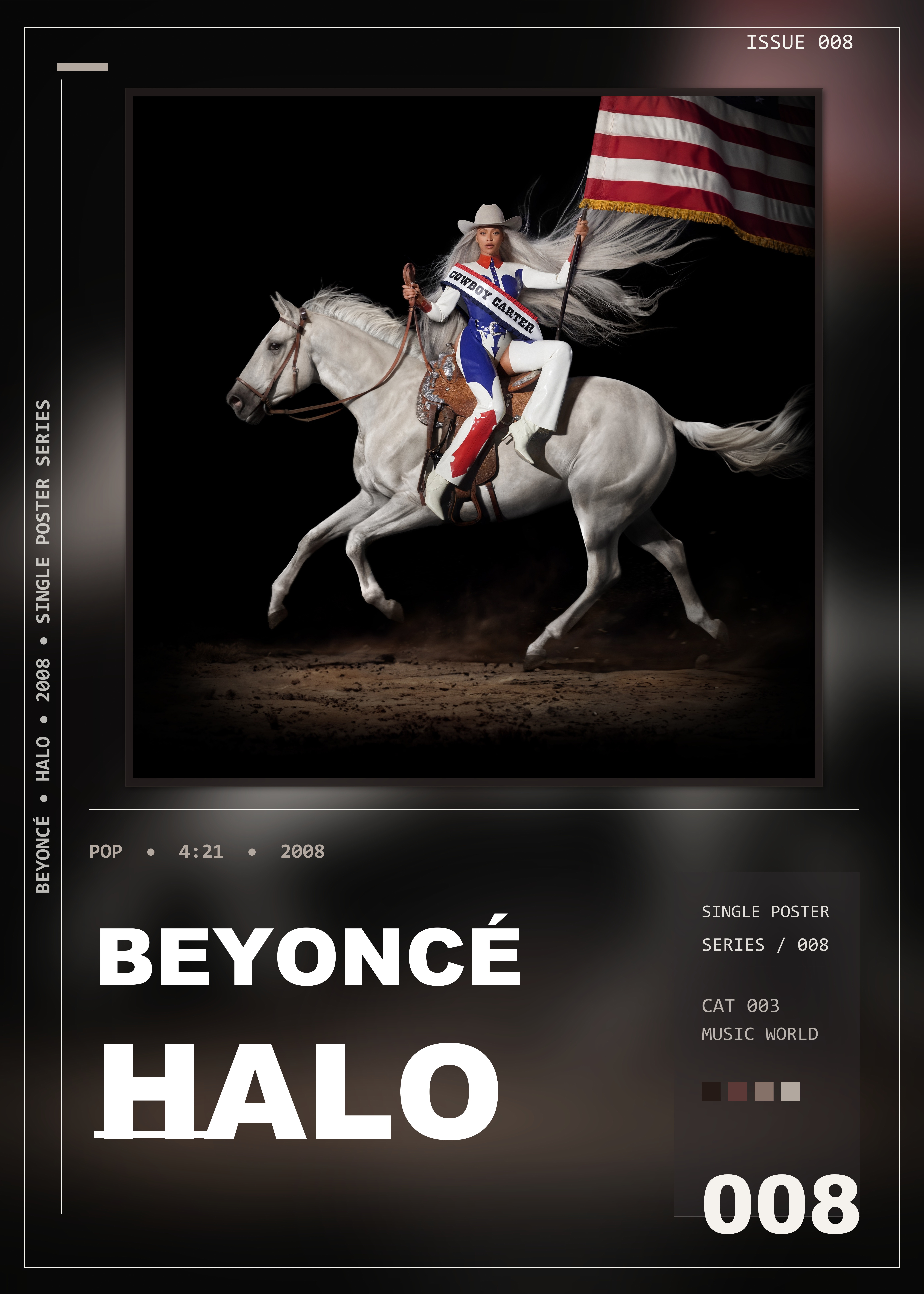 Music poster: Beyoncé - Halo