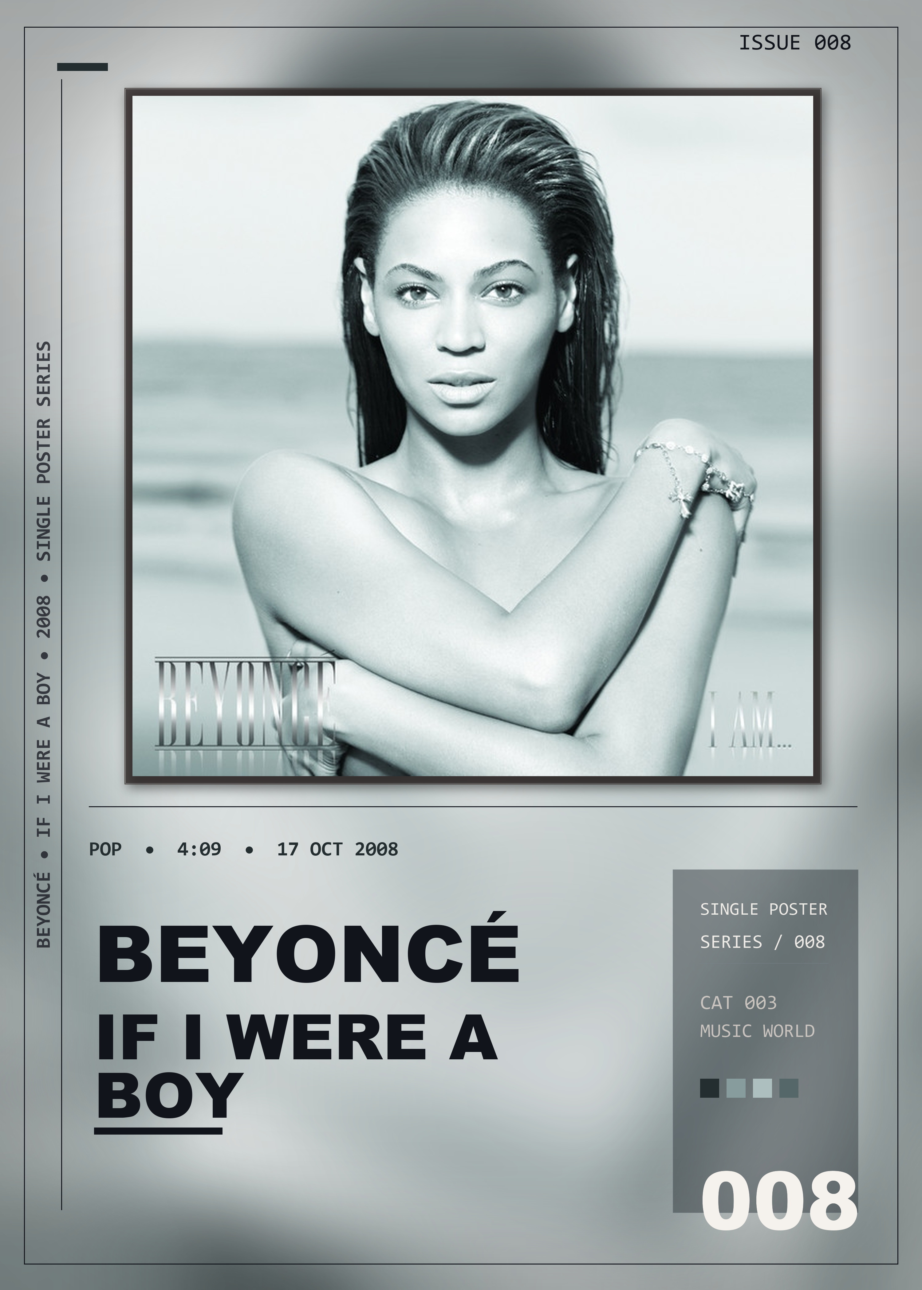 Music poster: Beyoncé - If I Were a Boy