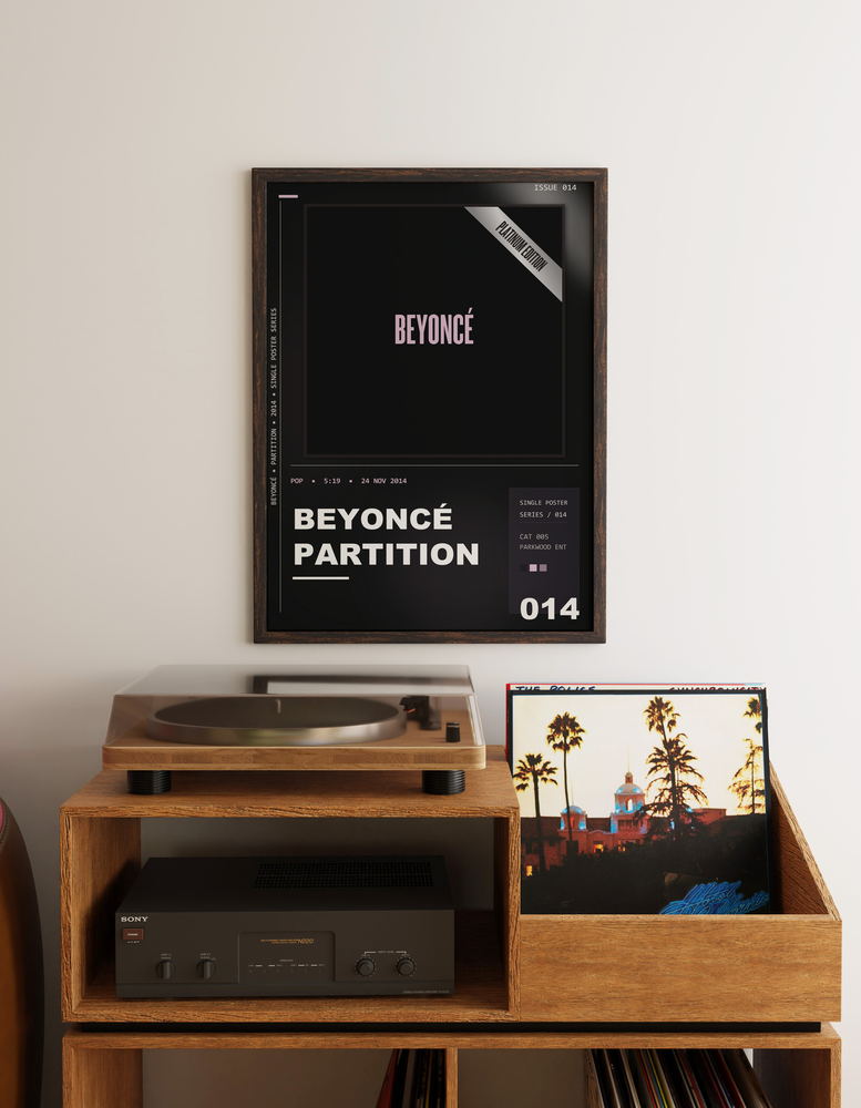 Music poster: Beyoncé - Partition