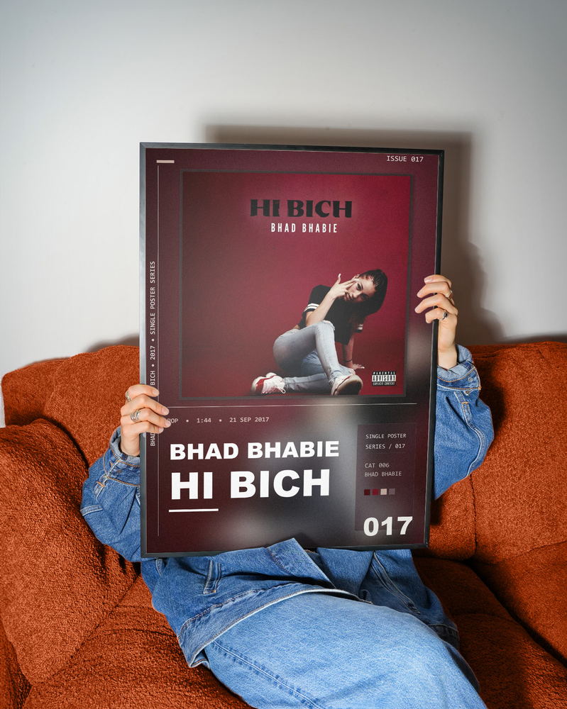 Music poster: Bhad Bhabie - Hi Bich