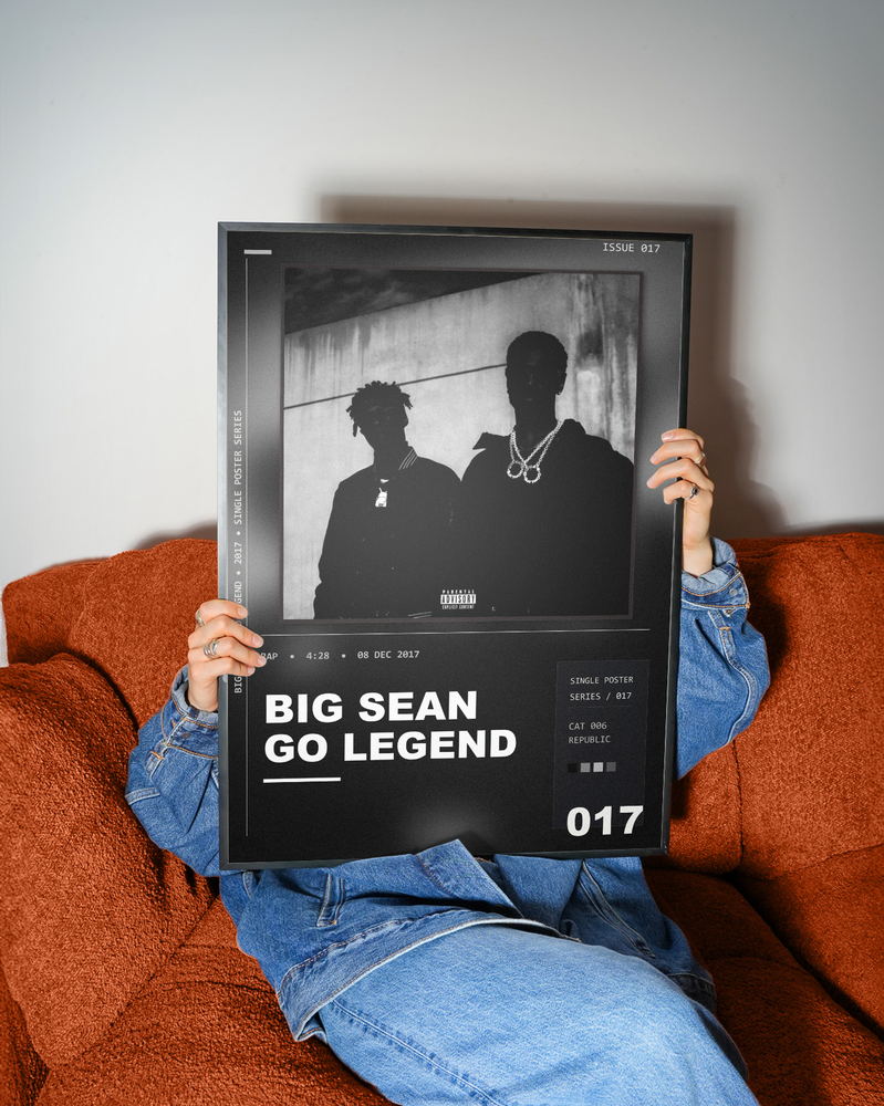 Music poster: Big Sean - Go Legend Metro Boomin