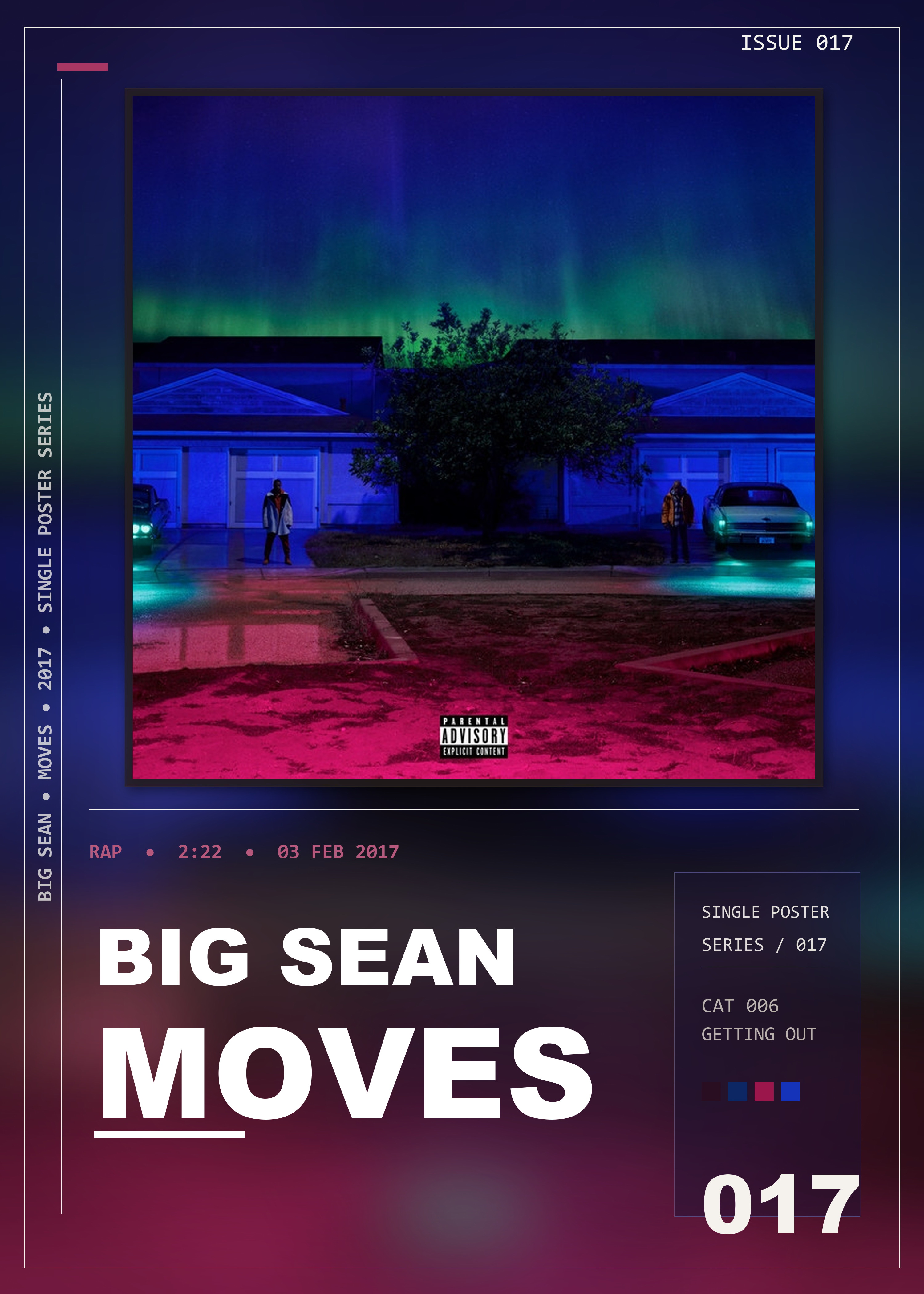 Music poster: Big Sean - Moves