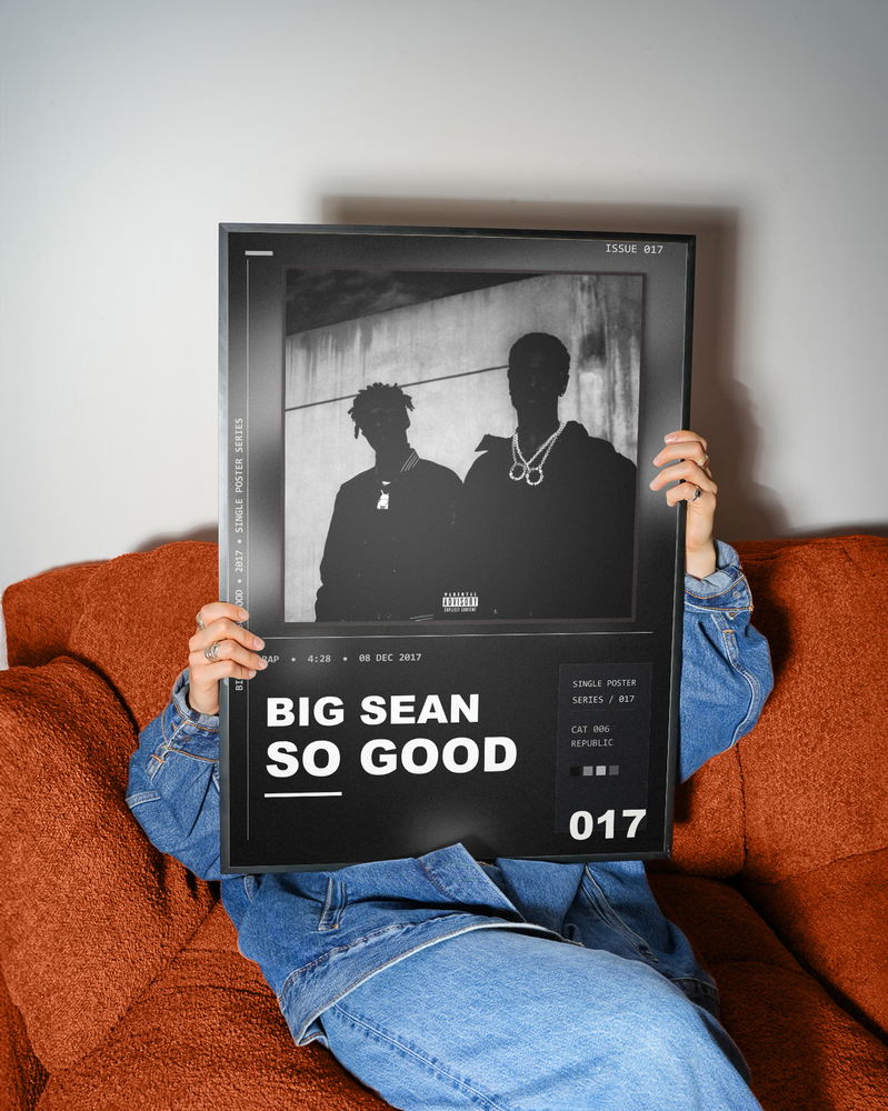 Music poster: Big Sean - So Good Metro Boomin