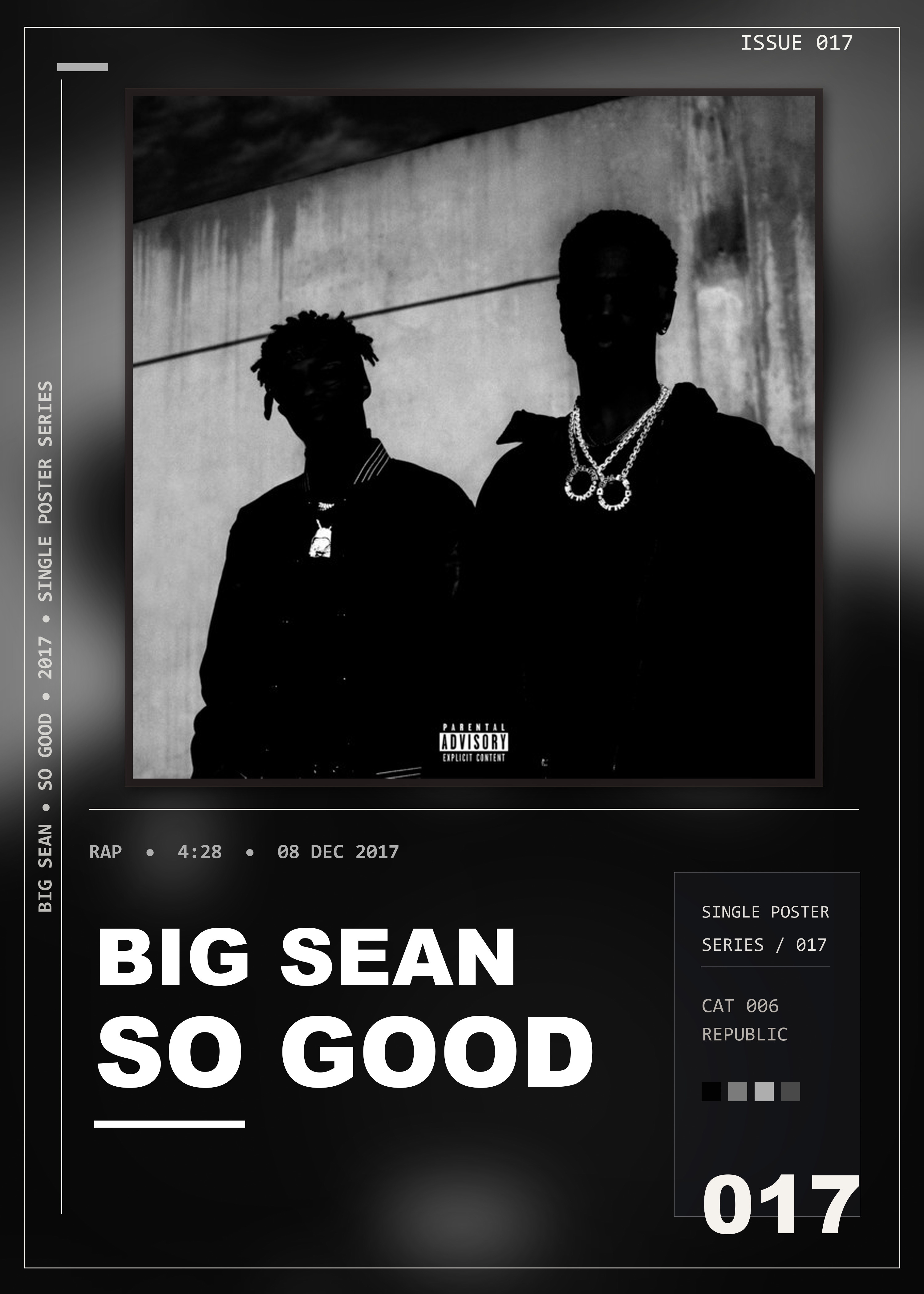 Music poster: Big Sean - So Good Metro Boomin