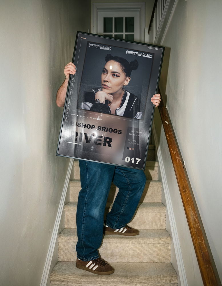 Music poster: Bishop Briggs - River