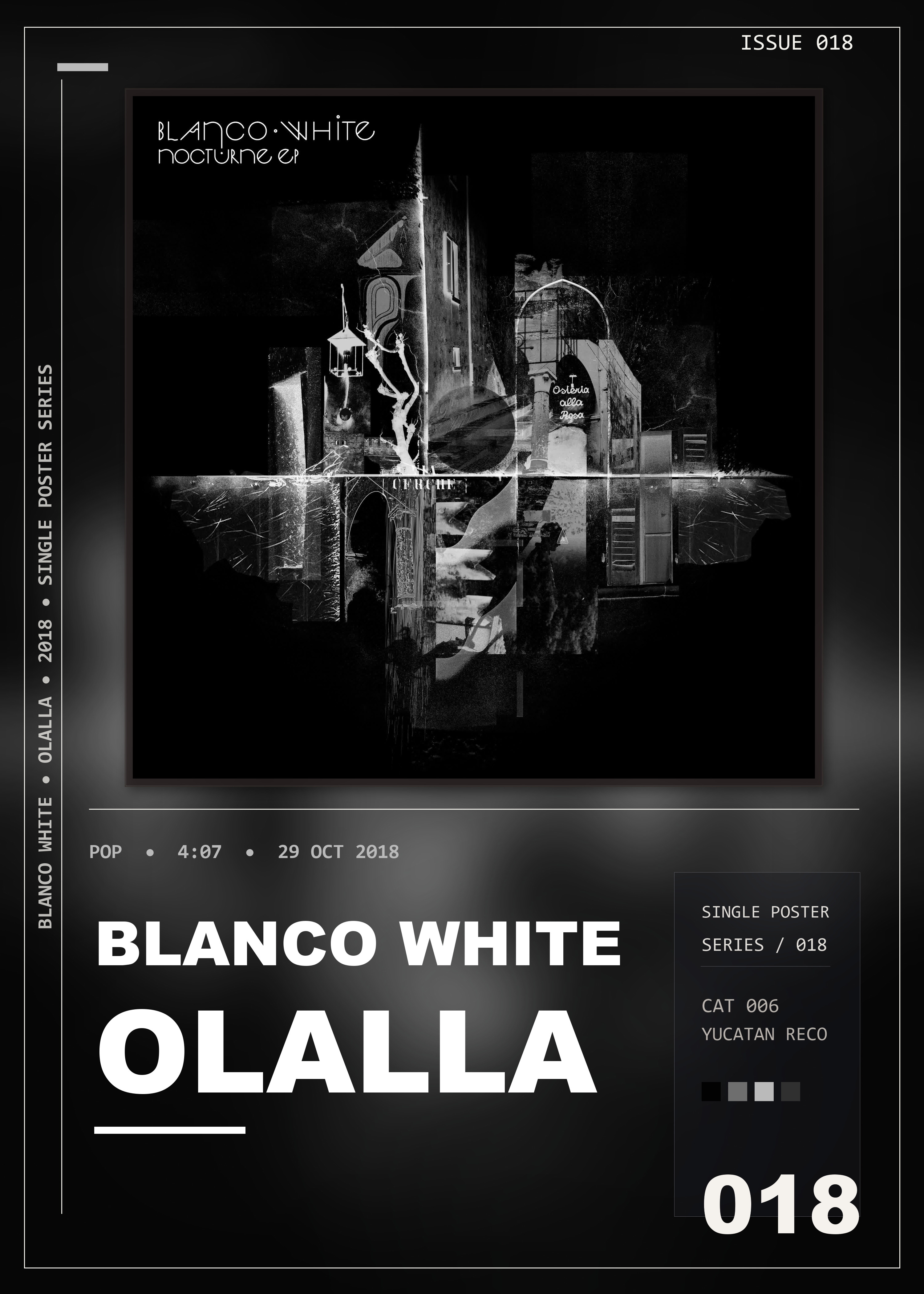 Music poster: Blanco White - Olalla