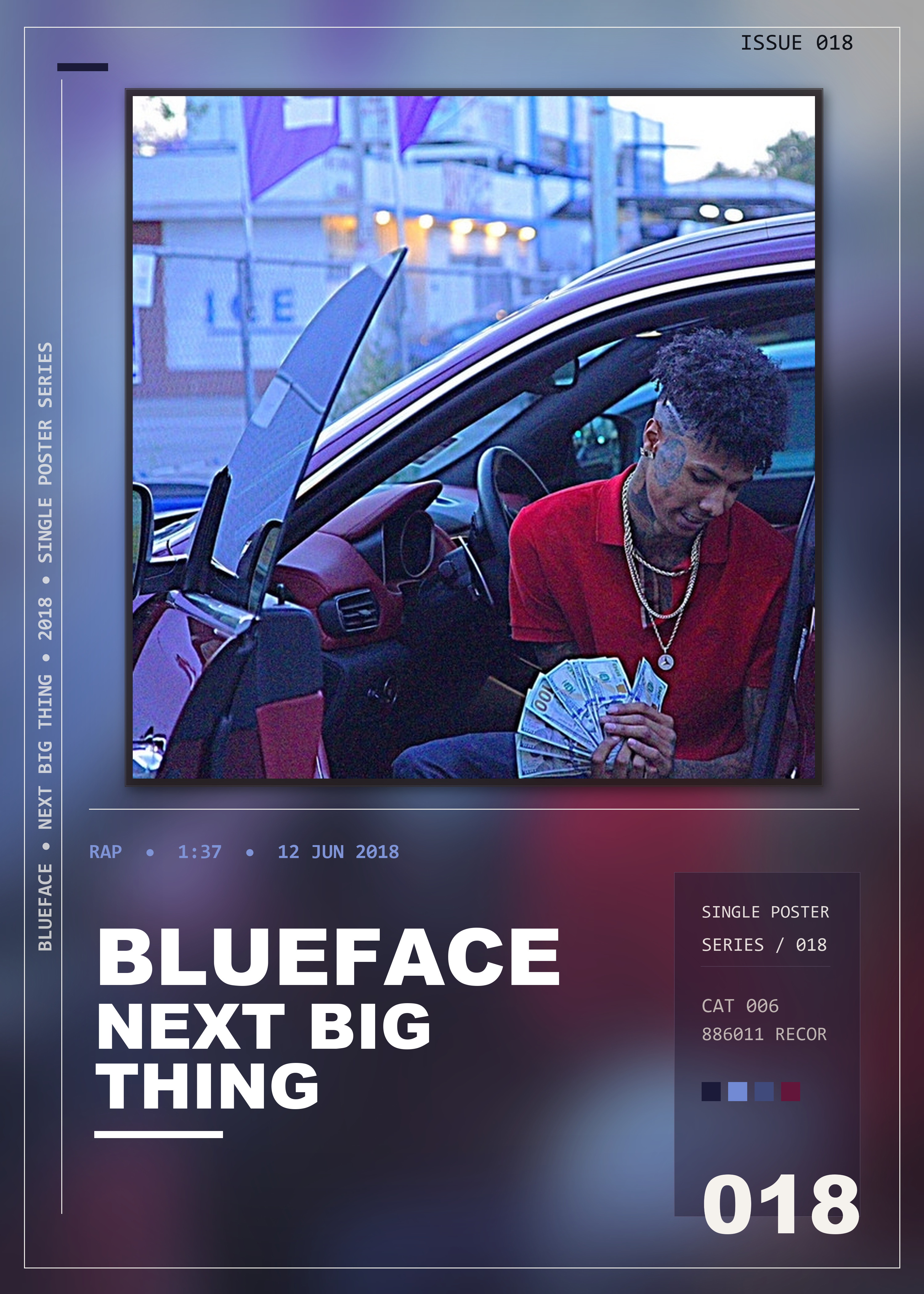 Music poster: Blueface - Next Big Thing