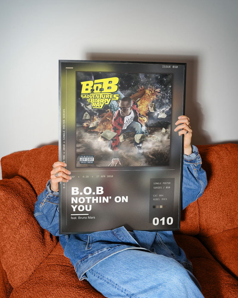 Music poster: BoB - Nothin on You feat Bruno Mars