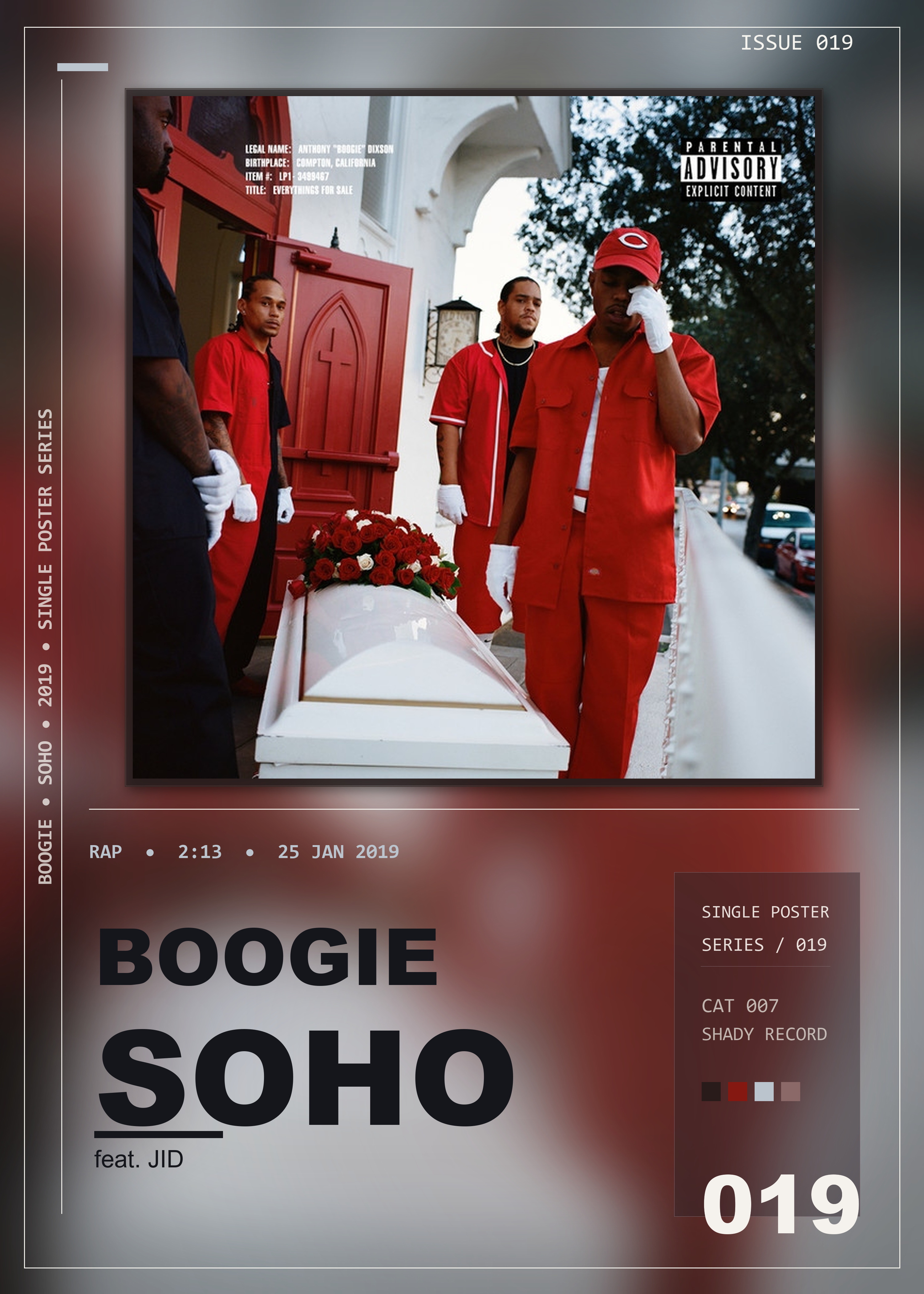 Music poster: Boogie - Soho feat JID