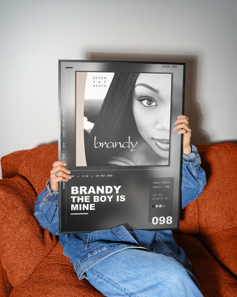 Music poster: Brandy - The Boy Is Mine