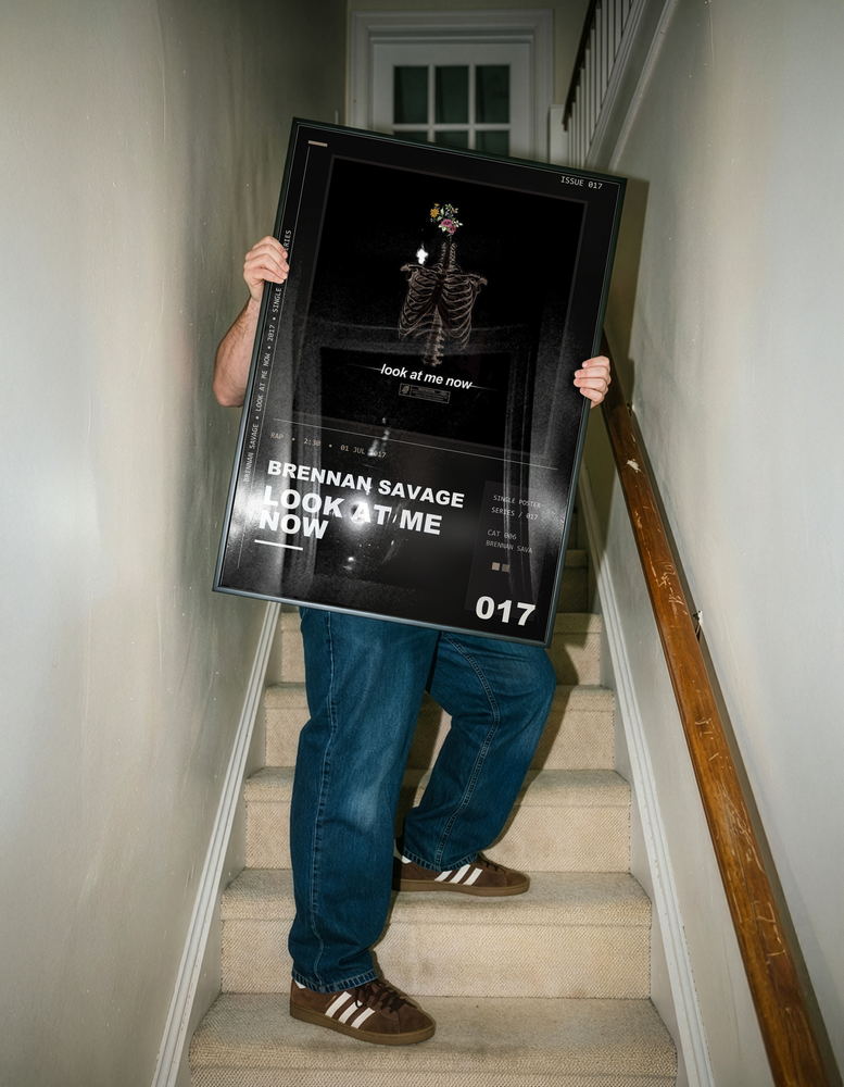 Music poster: Brennan Savage - Look at Me Now
