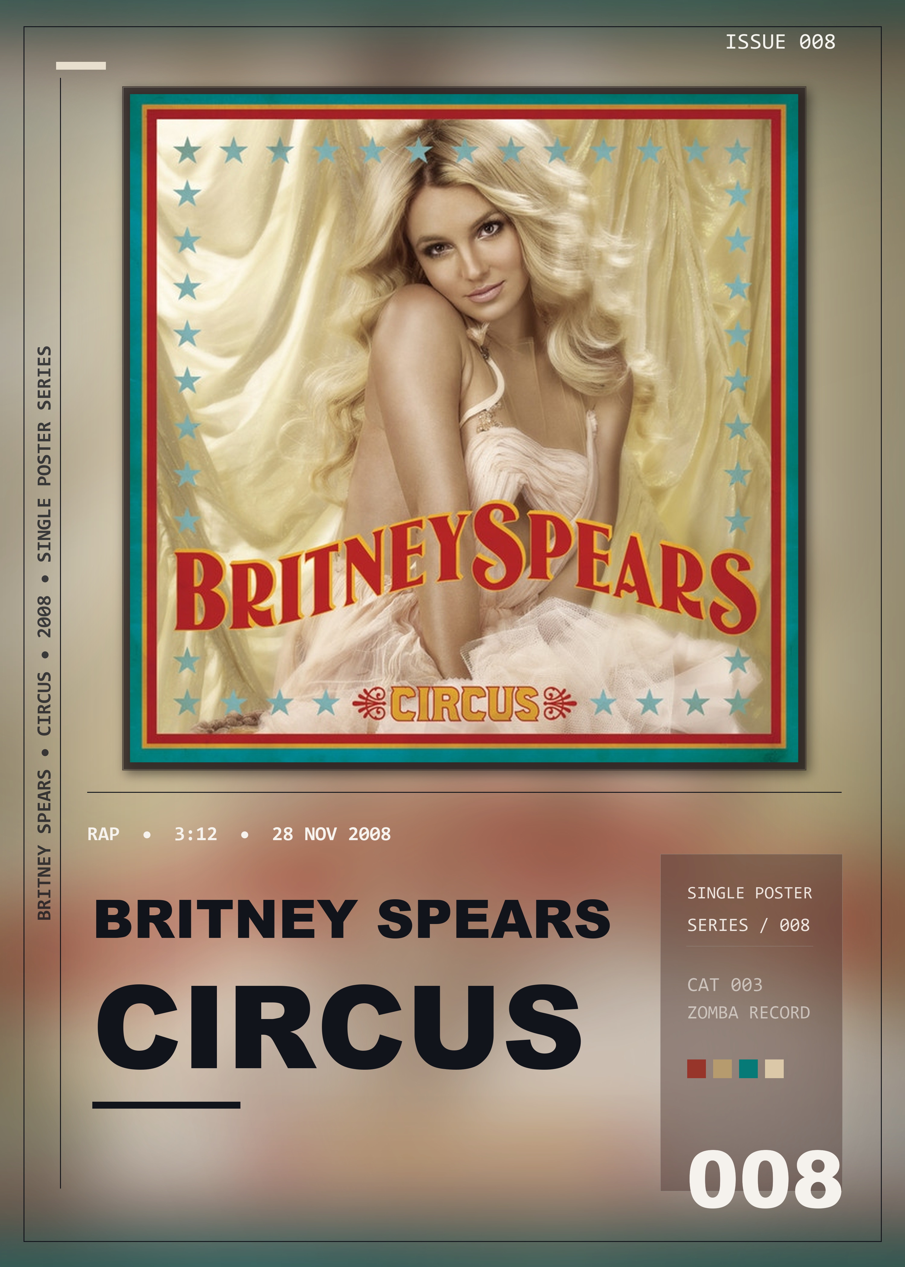 Music poster: Britney Spears - Circus