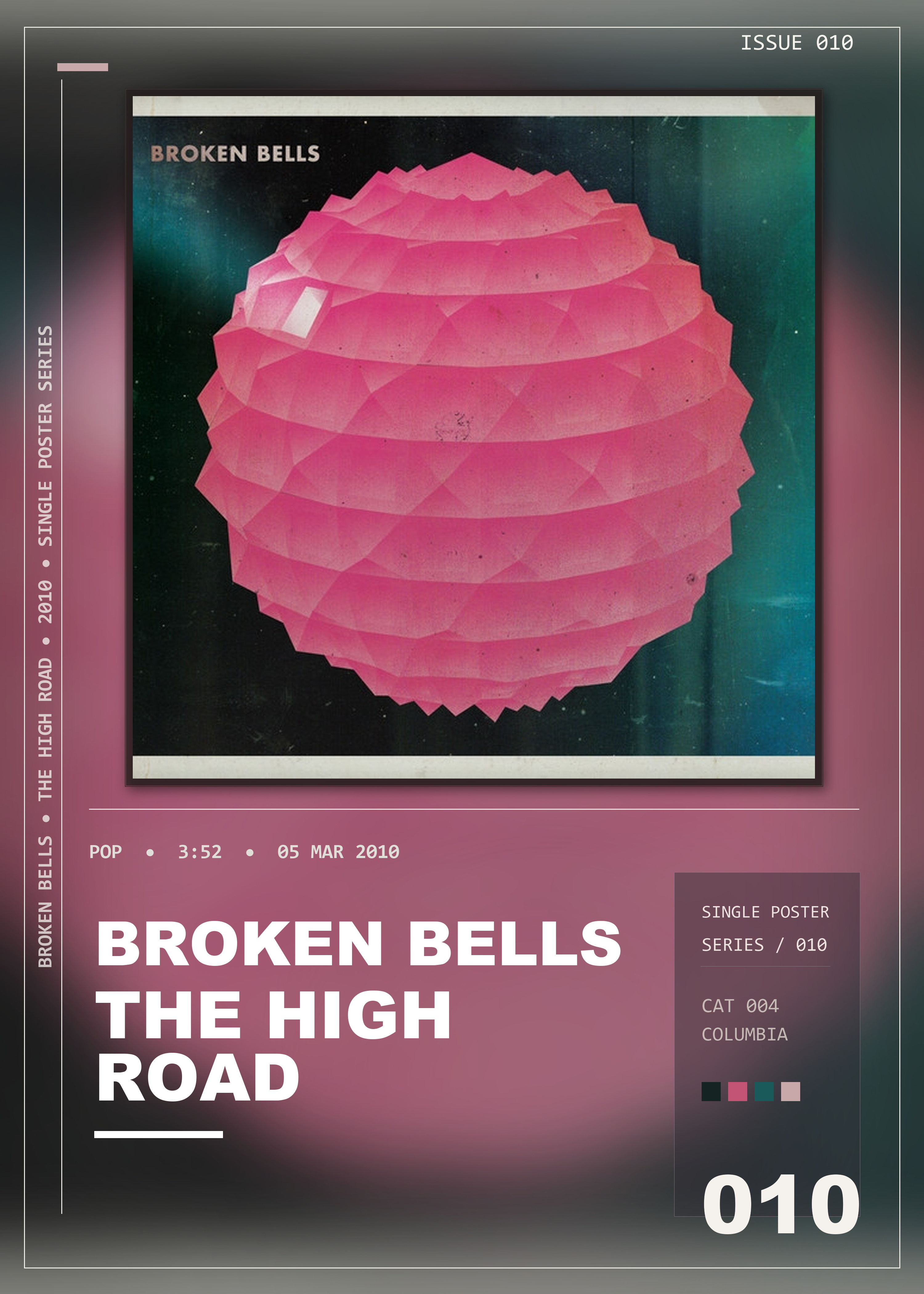 Music poster: Broken Bells - The High Road