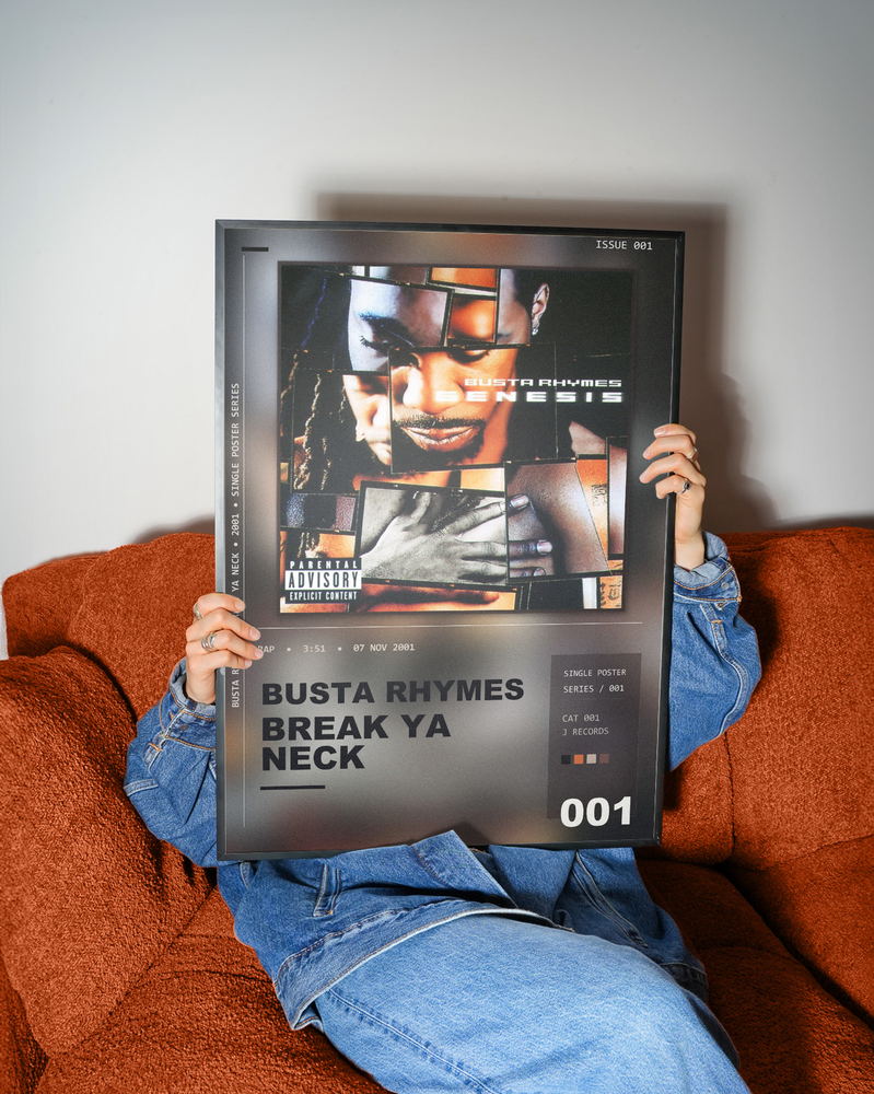 Music poster: Busta Rhymes - Break Ya Neck