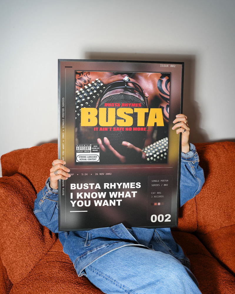 Music poster: Busta Rhymes - I Know What You Want