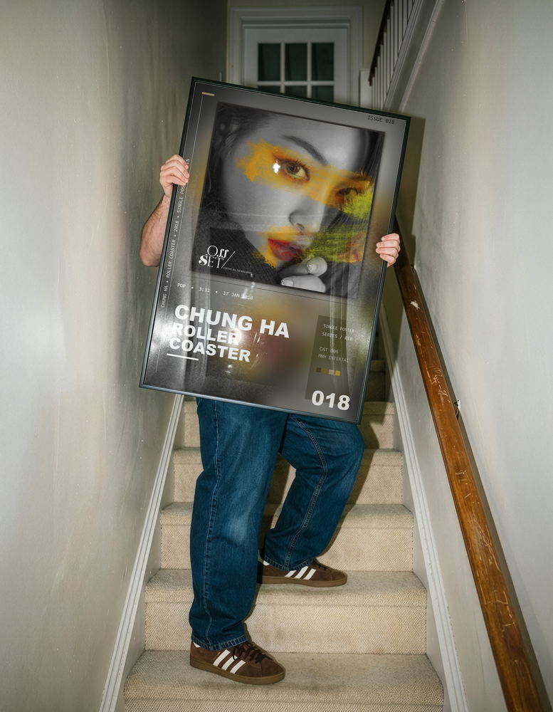 Music poster: CHUNG HA - Roller Coaster