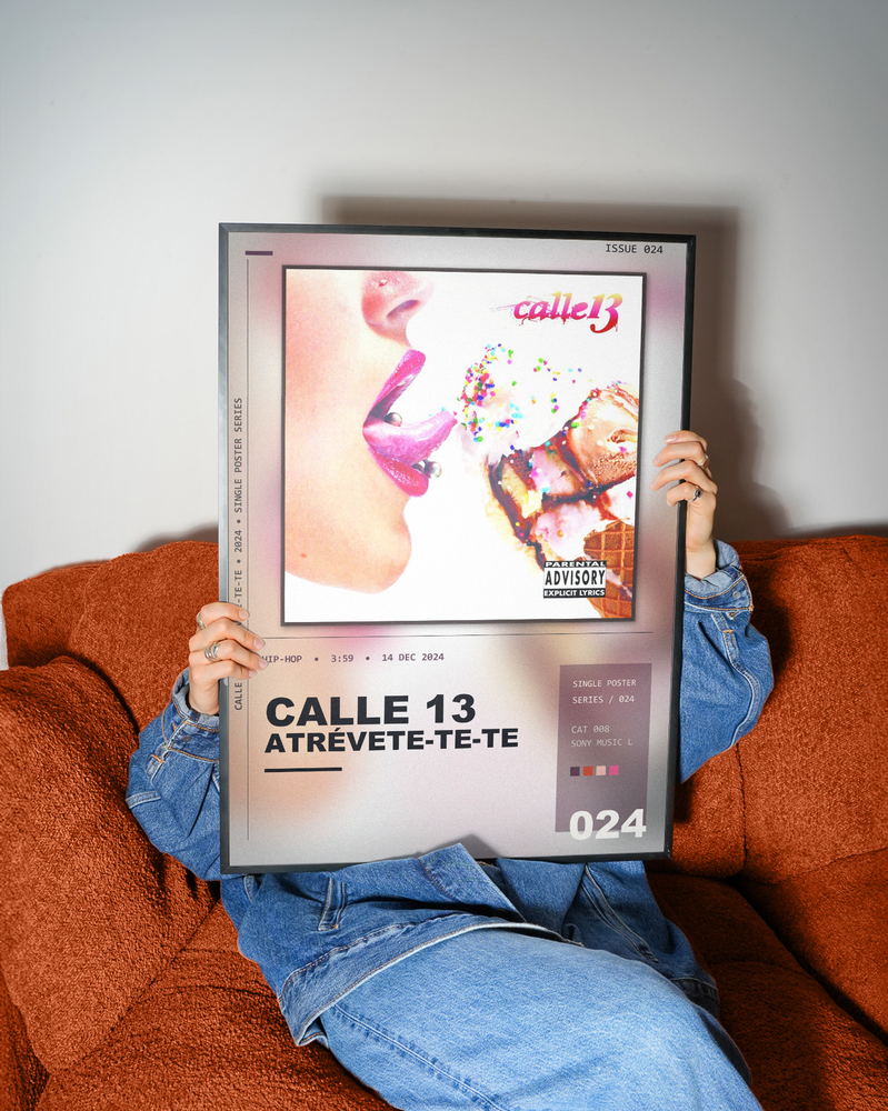 Music poster: Calle 13 - Atrévete-Te-Te
