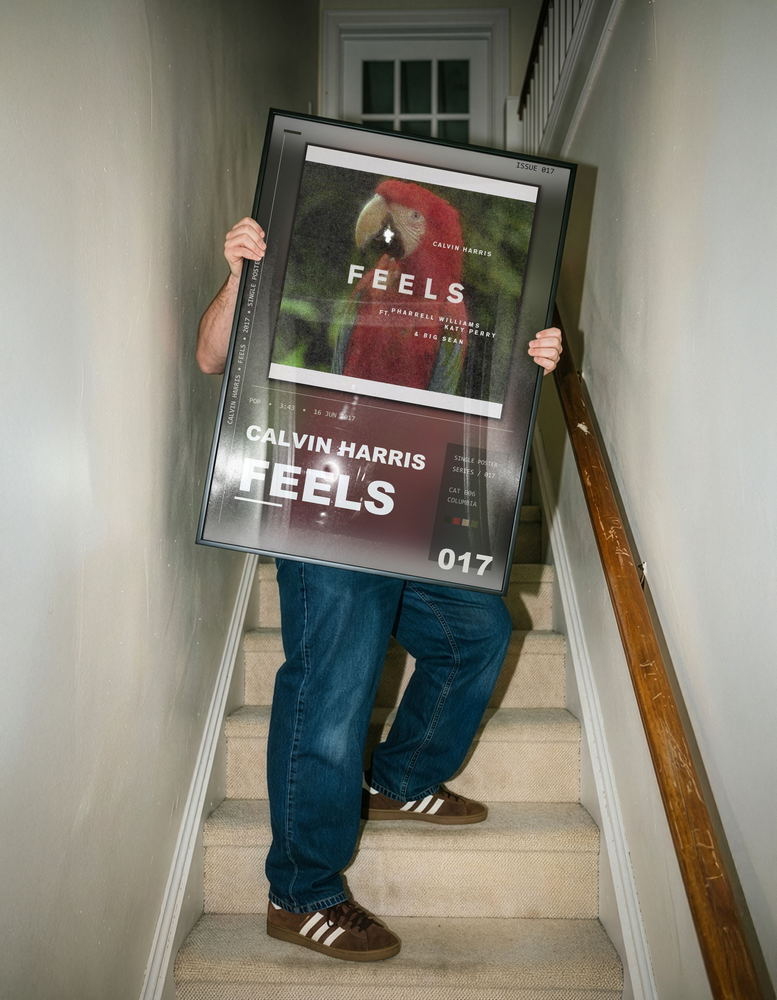 Music poster: Calvin Harris - Feels