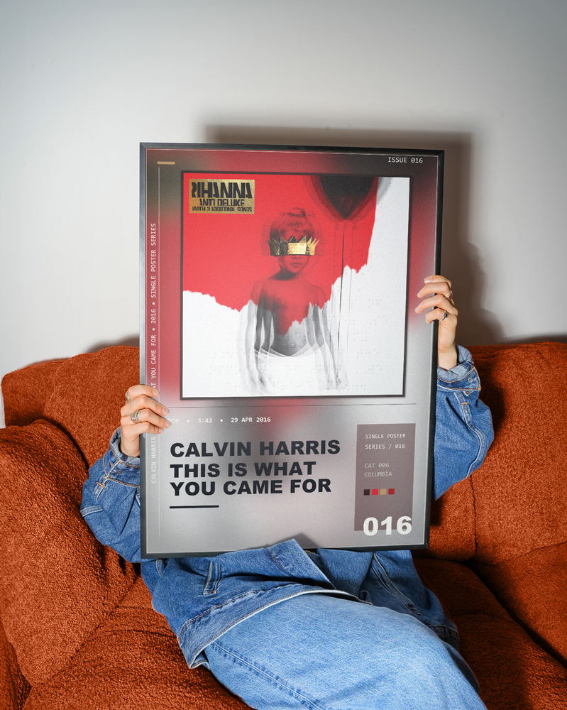 Music poster: Calvin Harris - This Is What You Came For
