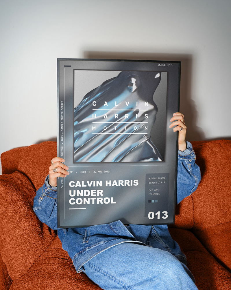 Music poster: Calvin Harris - Under Control