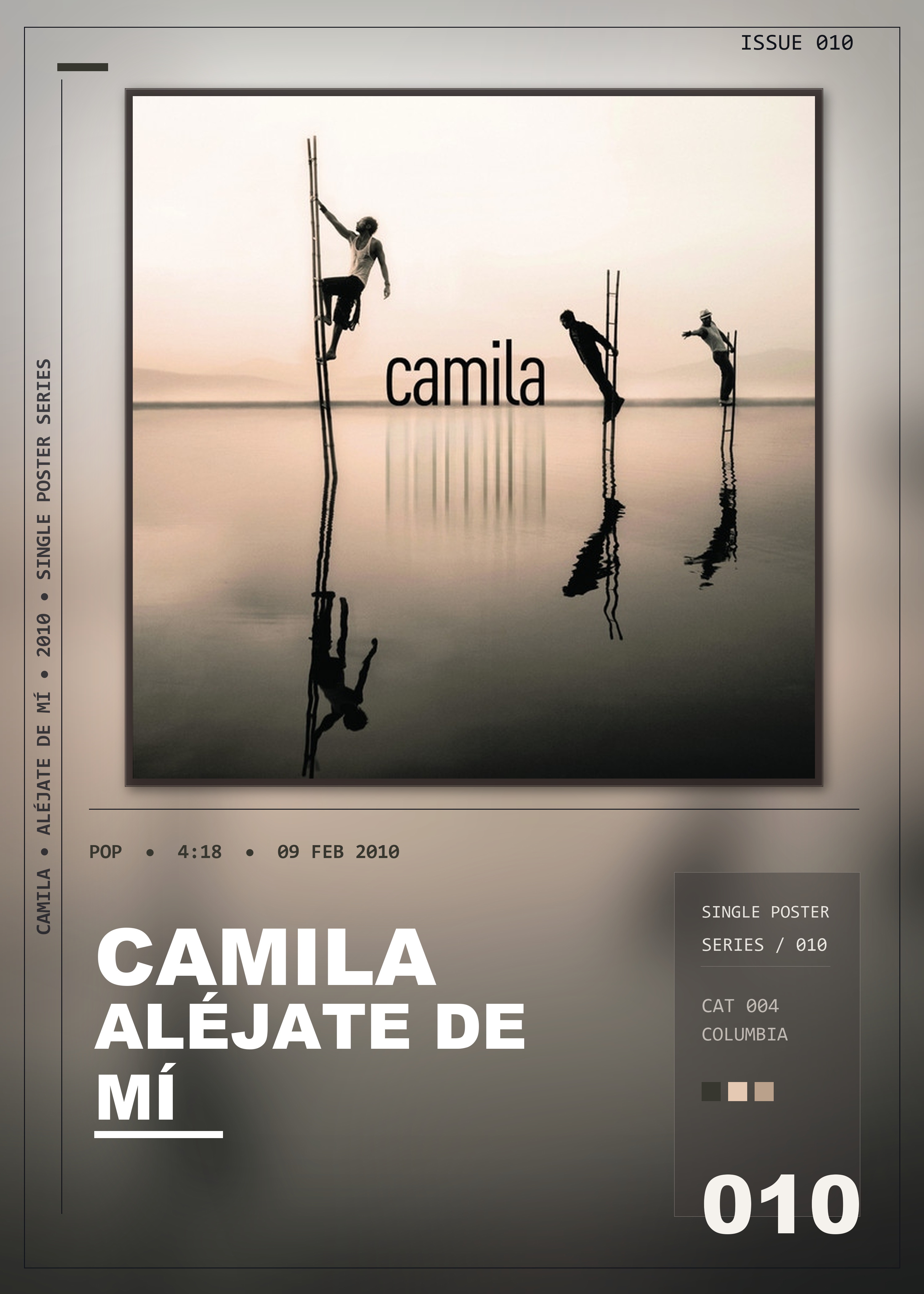 Music poster: Camila - Aléjate de Mí