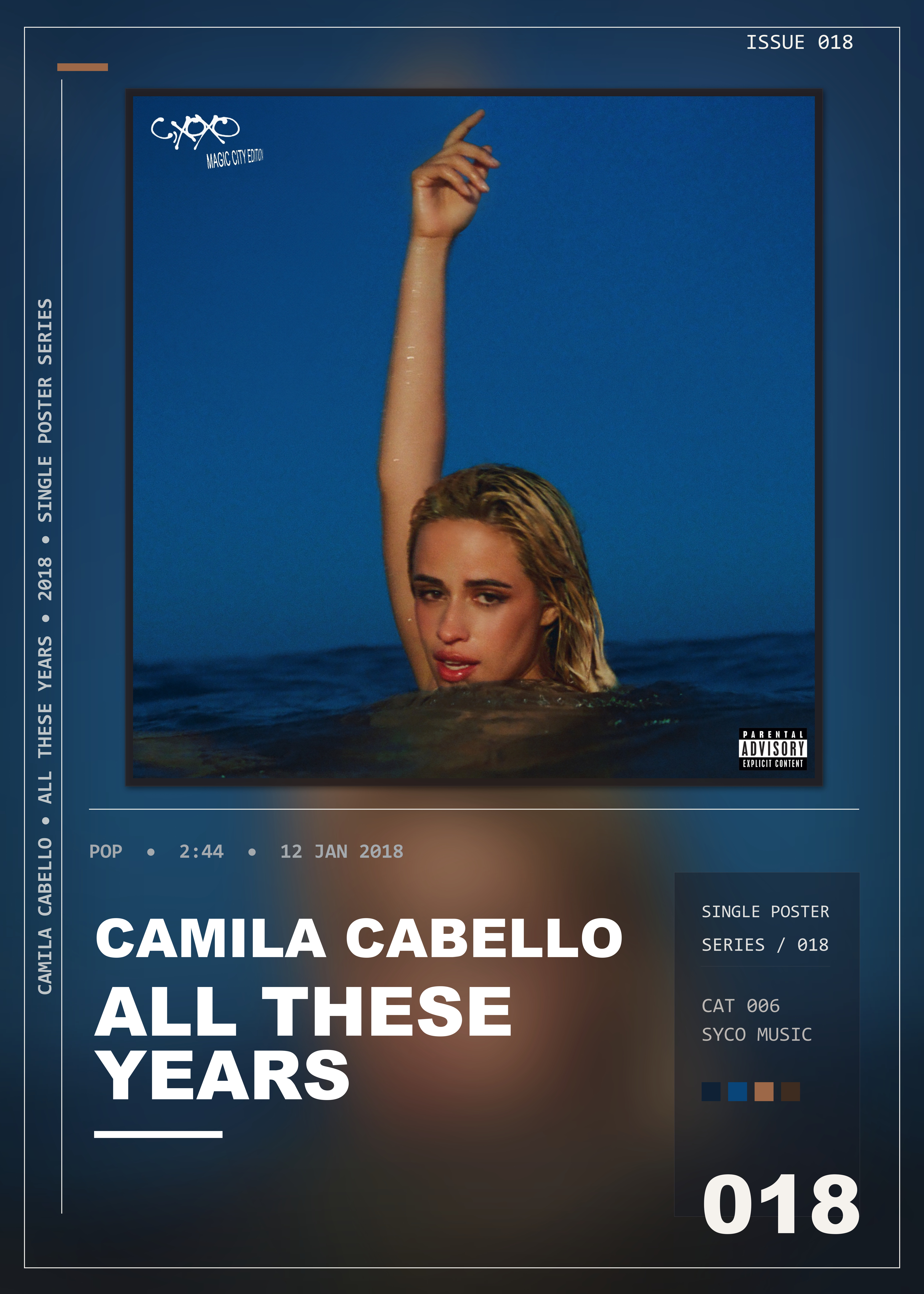 Music poster: Camila Cabello - All These Years