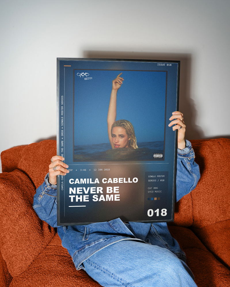 Music poster: Camila Cabello - Never Be the Same