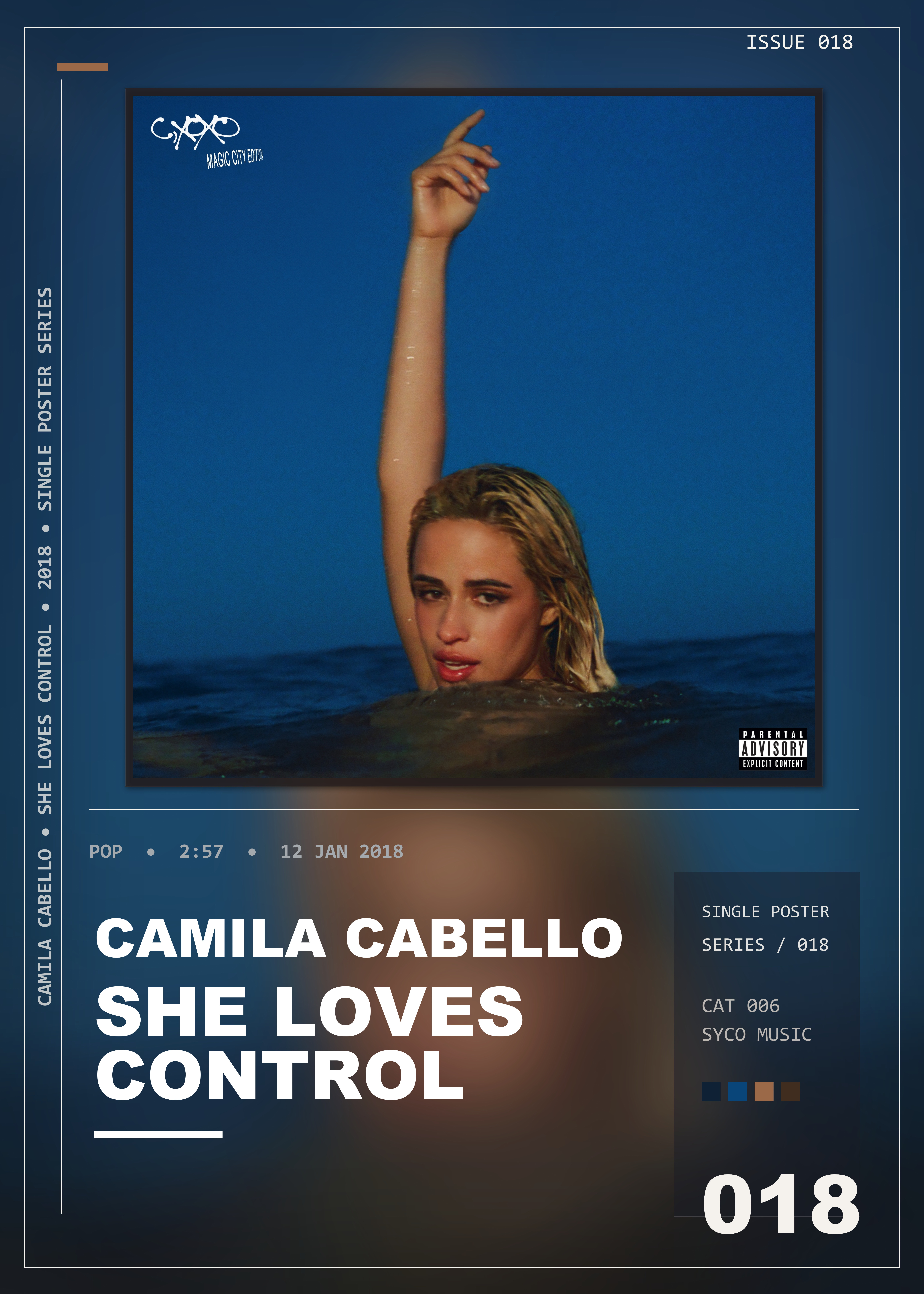 Music poster: Camila Cabello - She Loves Control