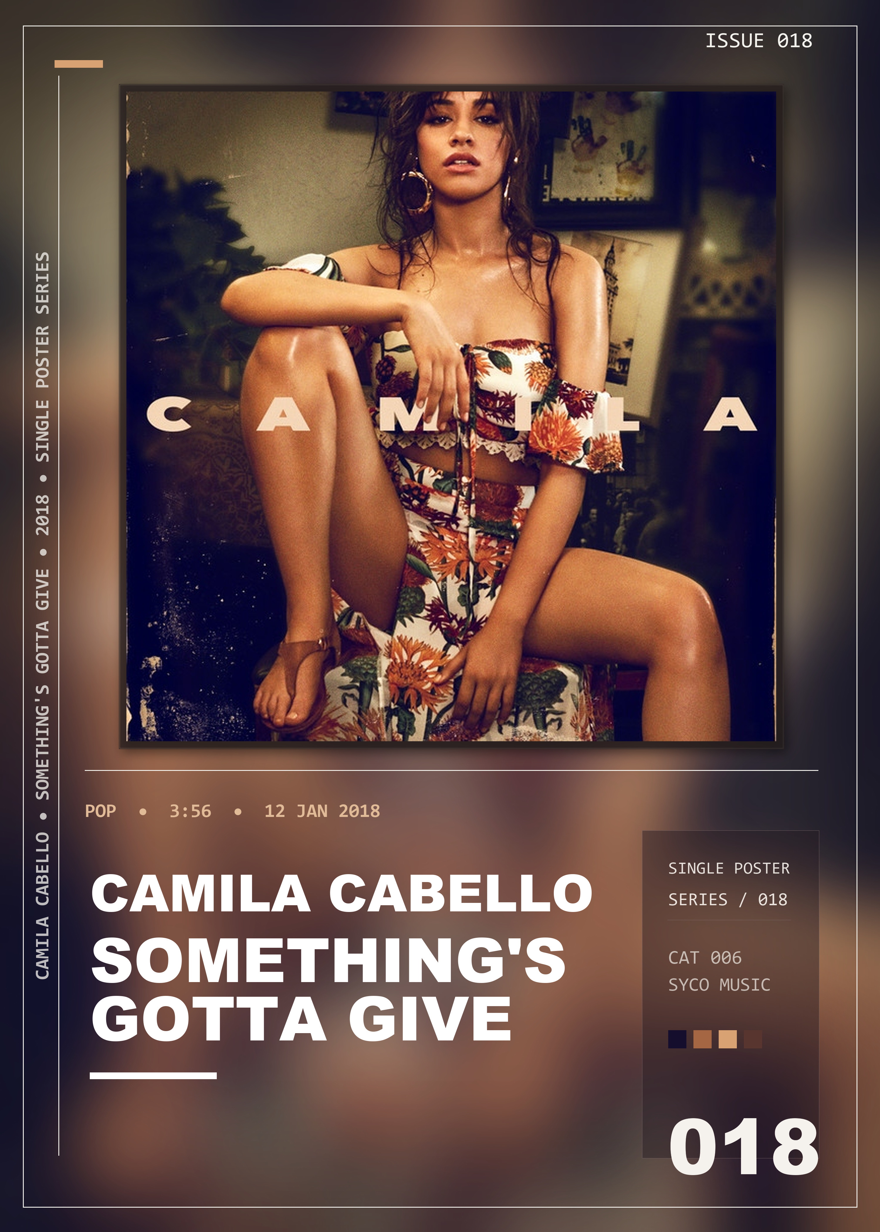 Music poster: Camila Cabello - Somethings Gotta Give