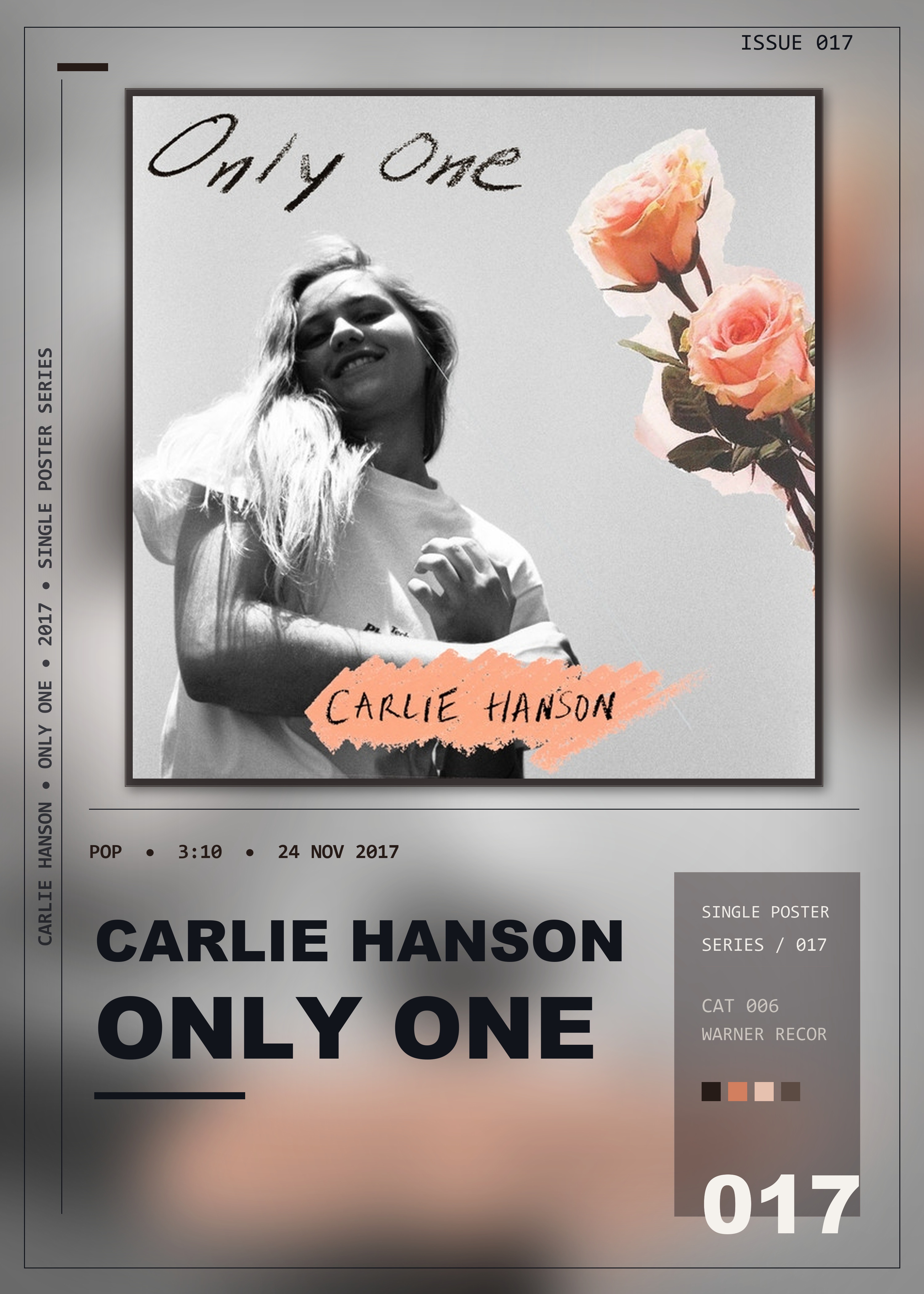 Music poster: Carlie Hanson - Only One