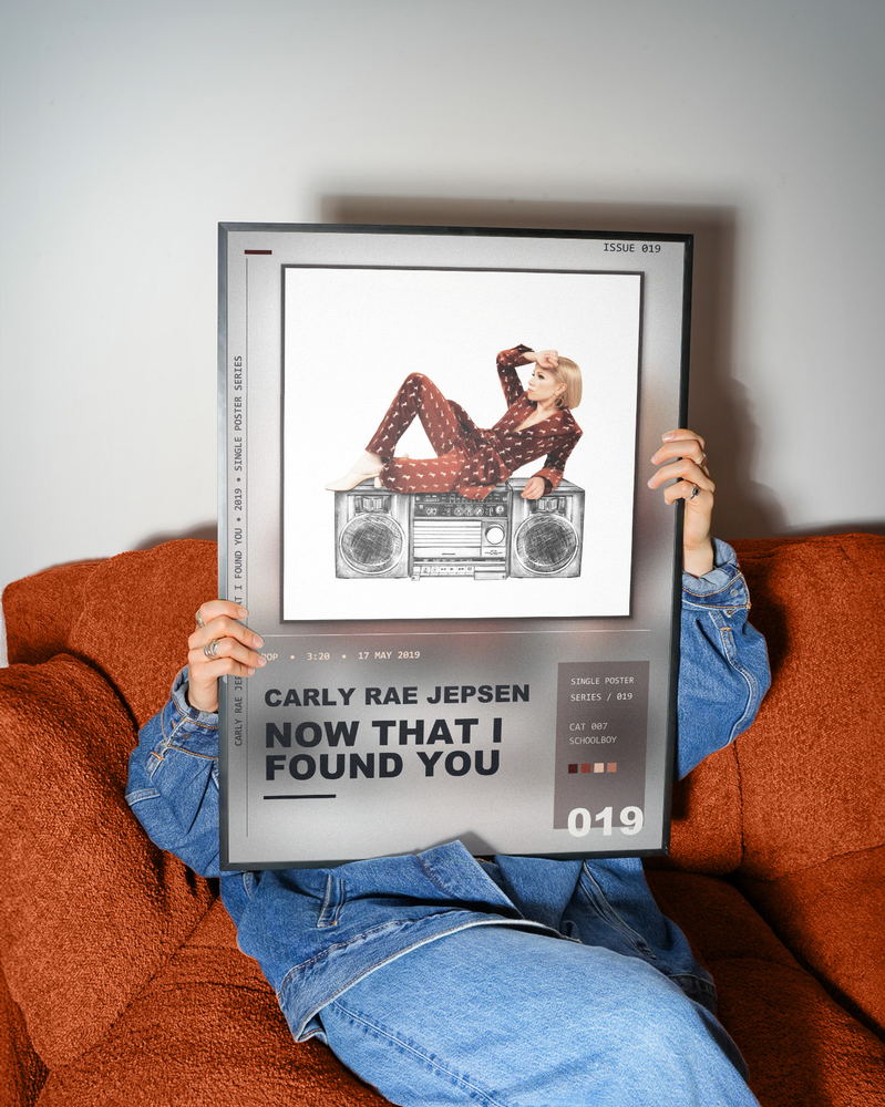 Music poster: Carly Rae Jepsen - Now That I Found You