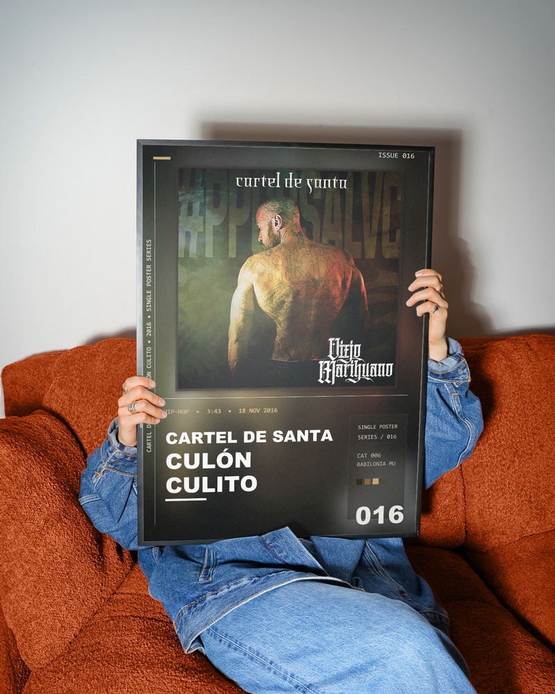 Music poster: Cartel De Santa - Culón Culito