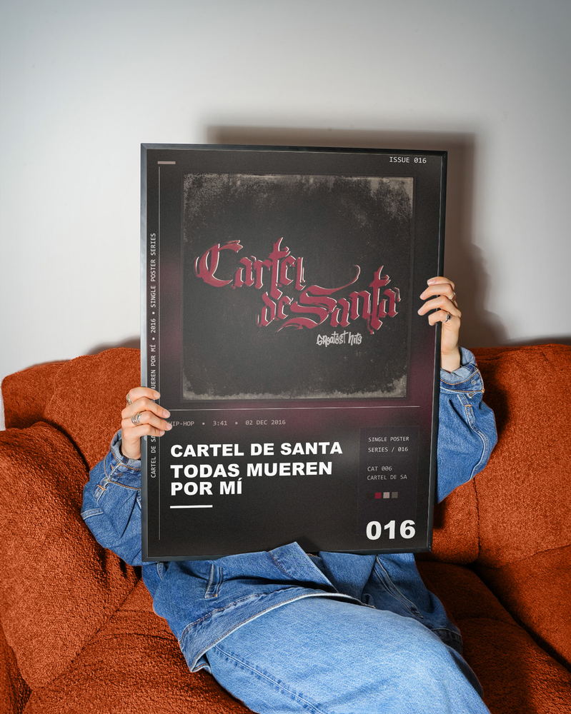 Music poster: Cartel De Santa - Todas Mueren por Mí