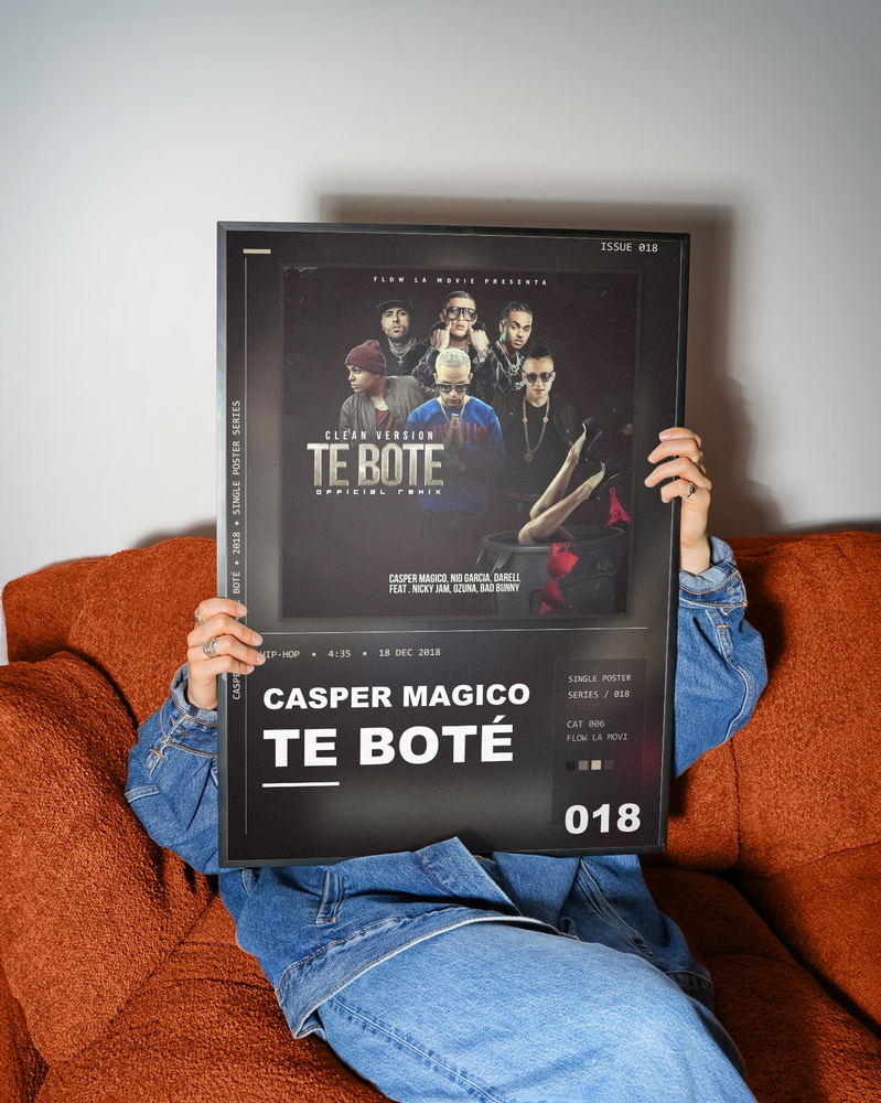 Music poster: Casper Magico - Te Boté