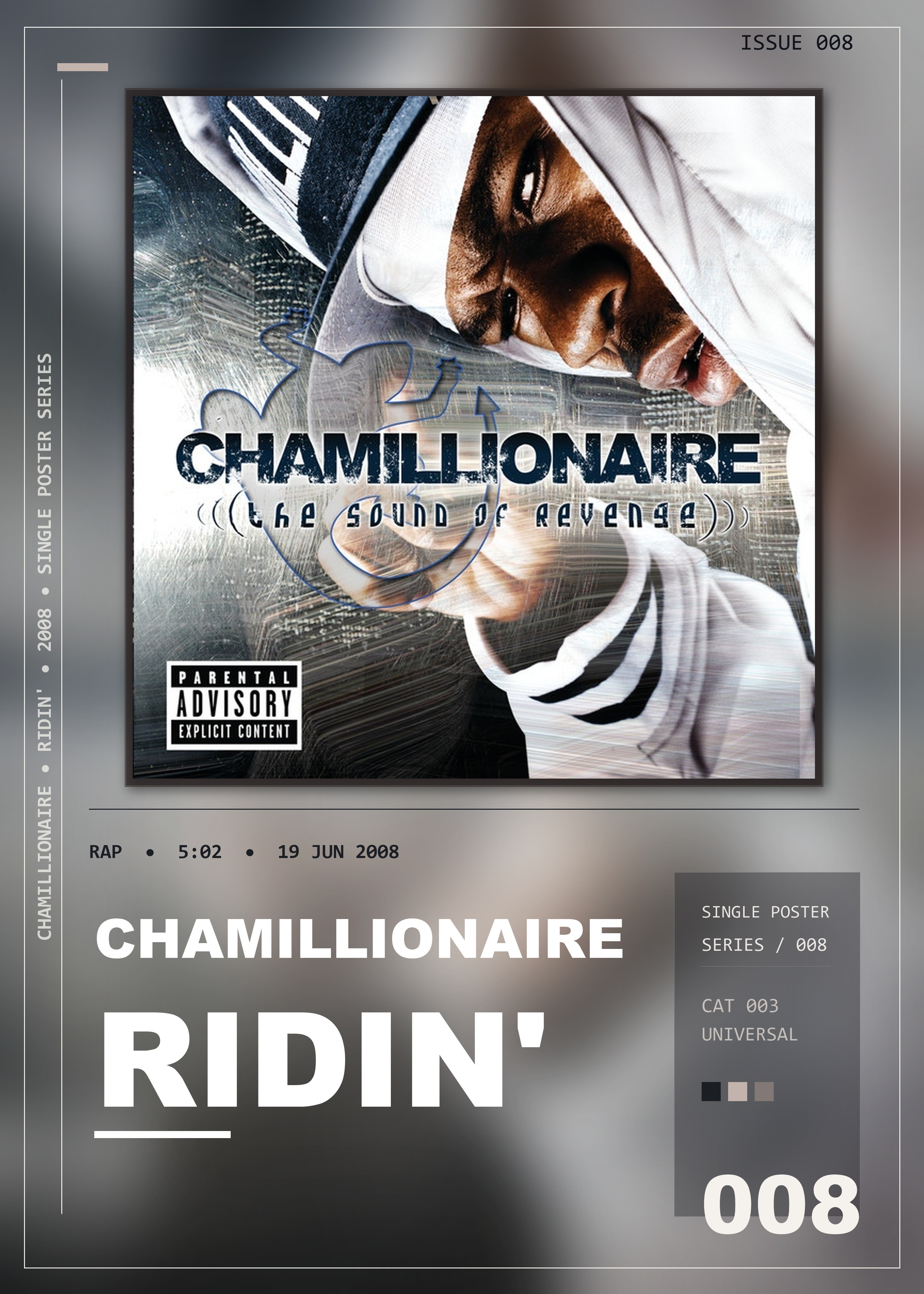 Music poster: Chamillionaire - Ridin