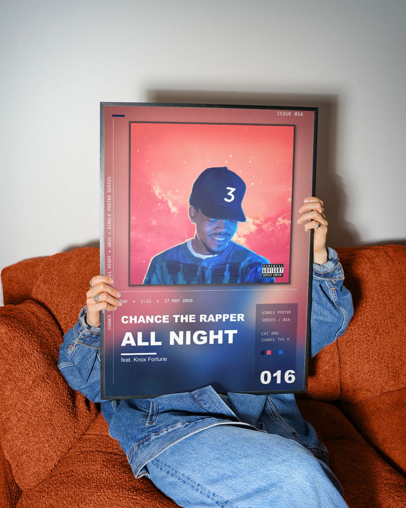 Music poster: Chance the Rapper - All Night feat Knox Fortune