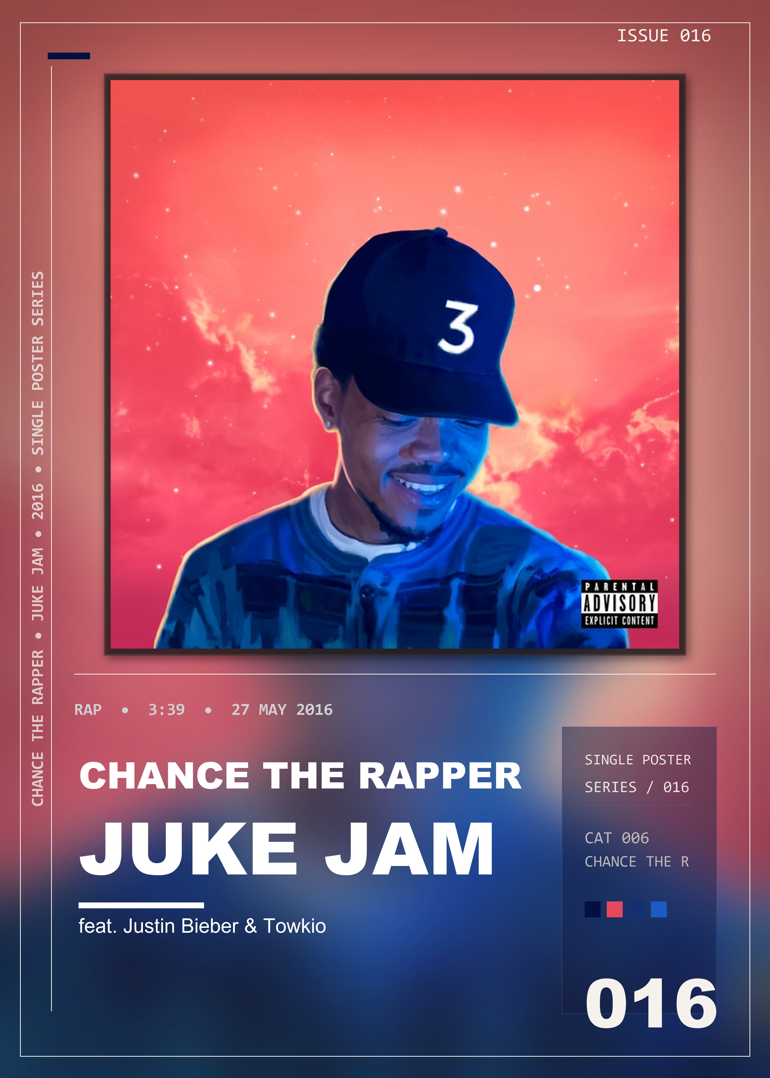 Music poster: Chance the Rapper - Juke Jam feat Justin Bieber Towkio