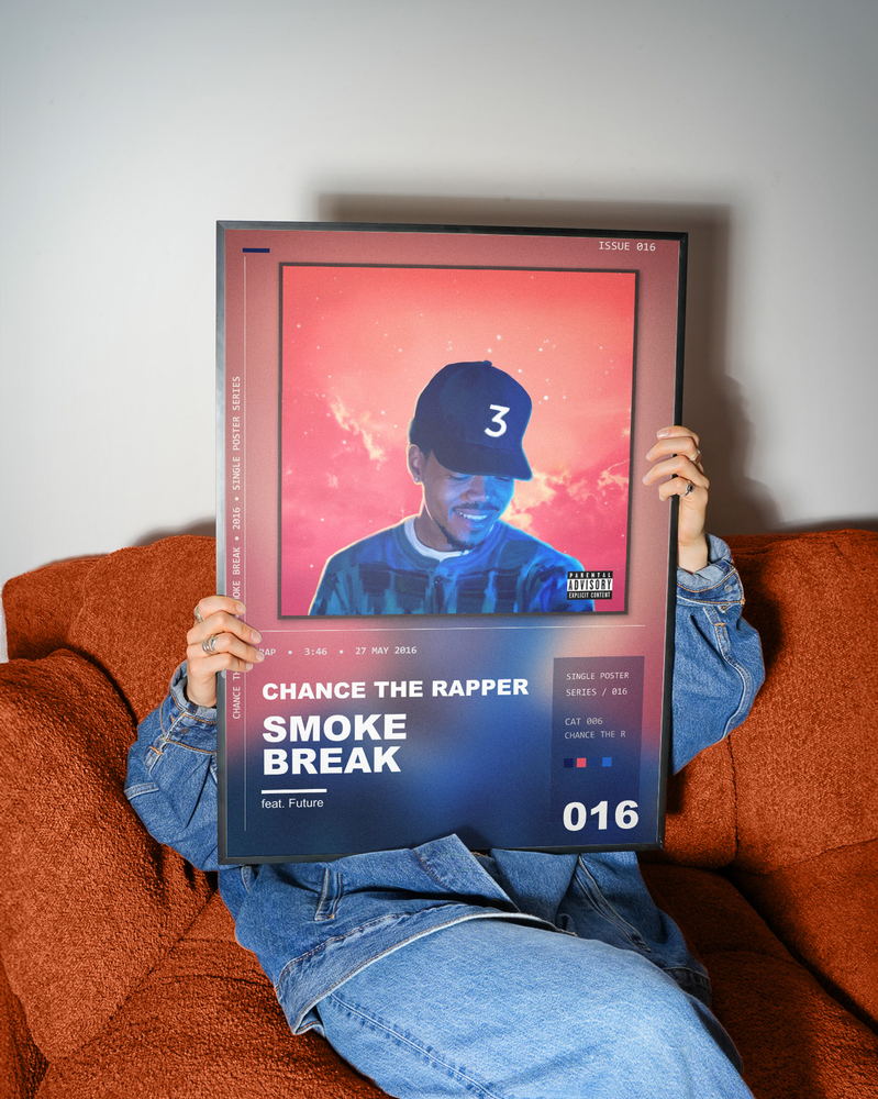 Music poster: Chance the Rapper - Smoke Break feat Future