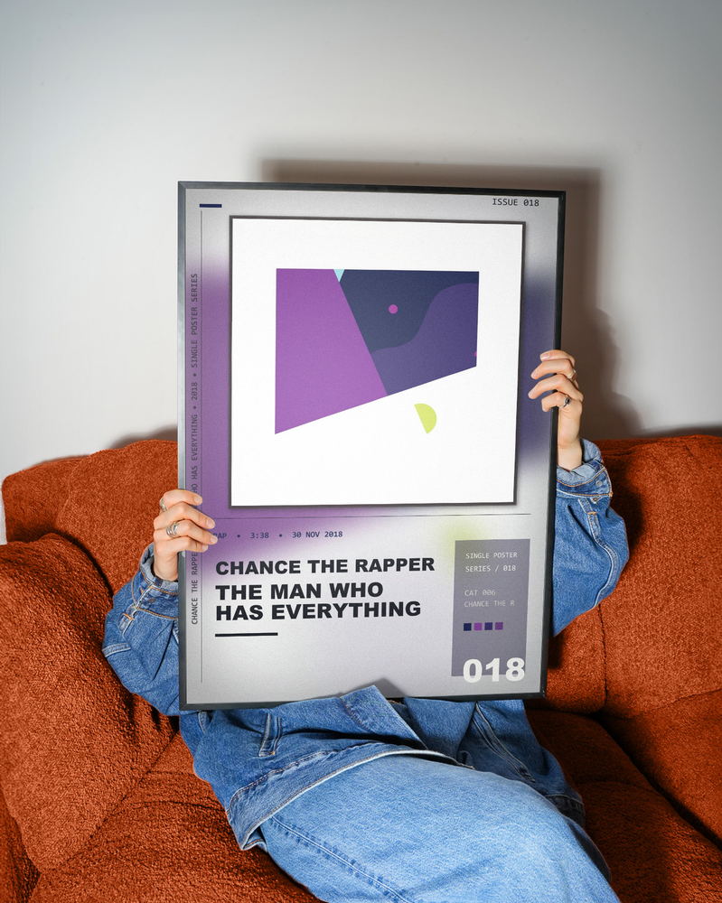 Music poster: Chance the Rapper - The Man Who Has Everything