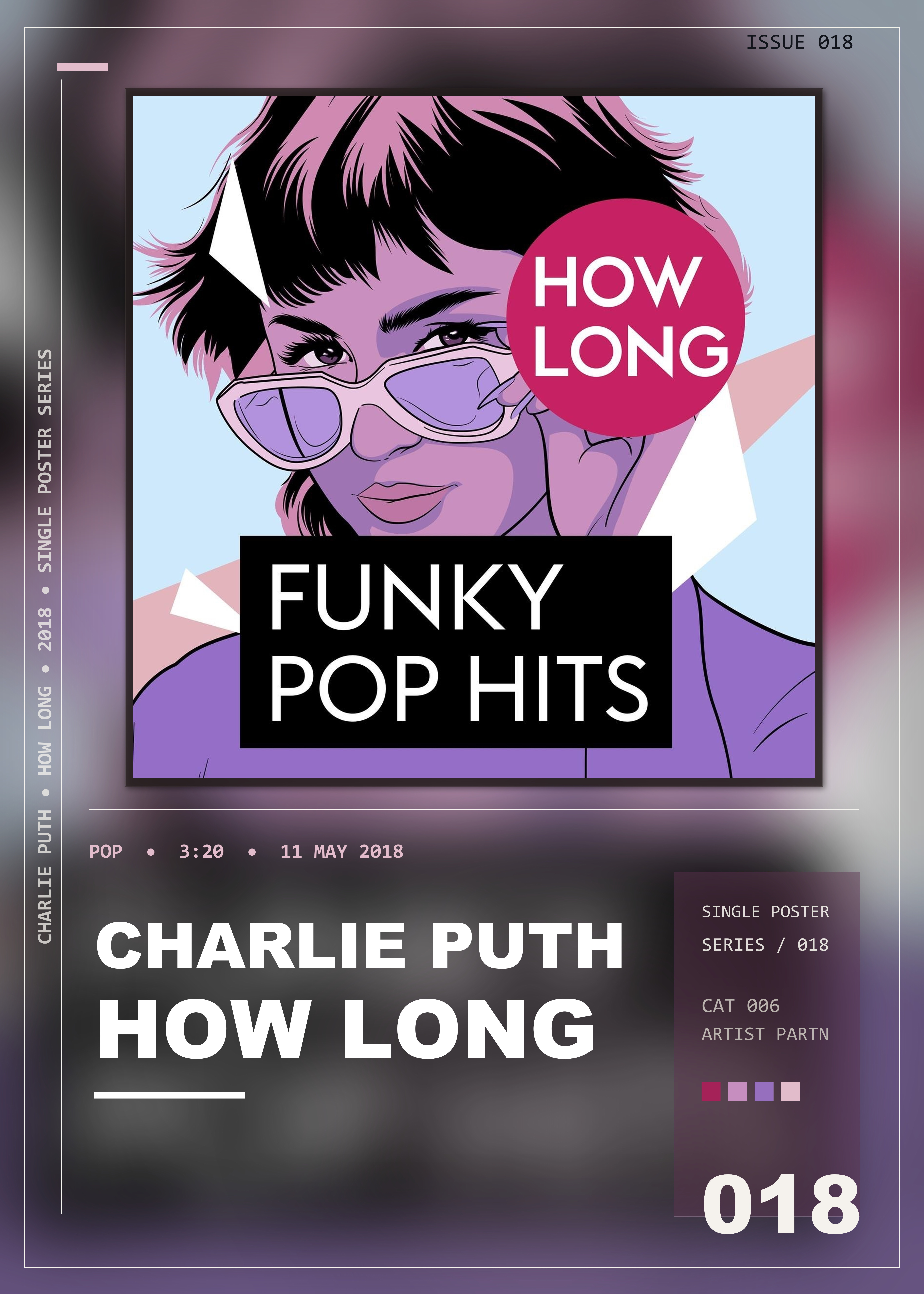 Music poster: Charlie Puth - How Long