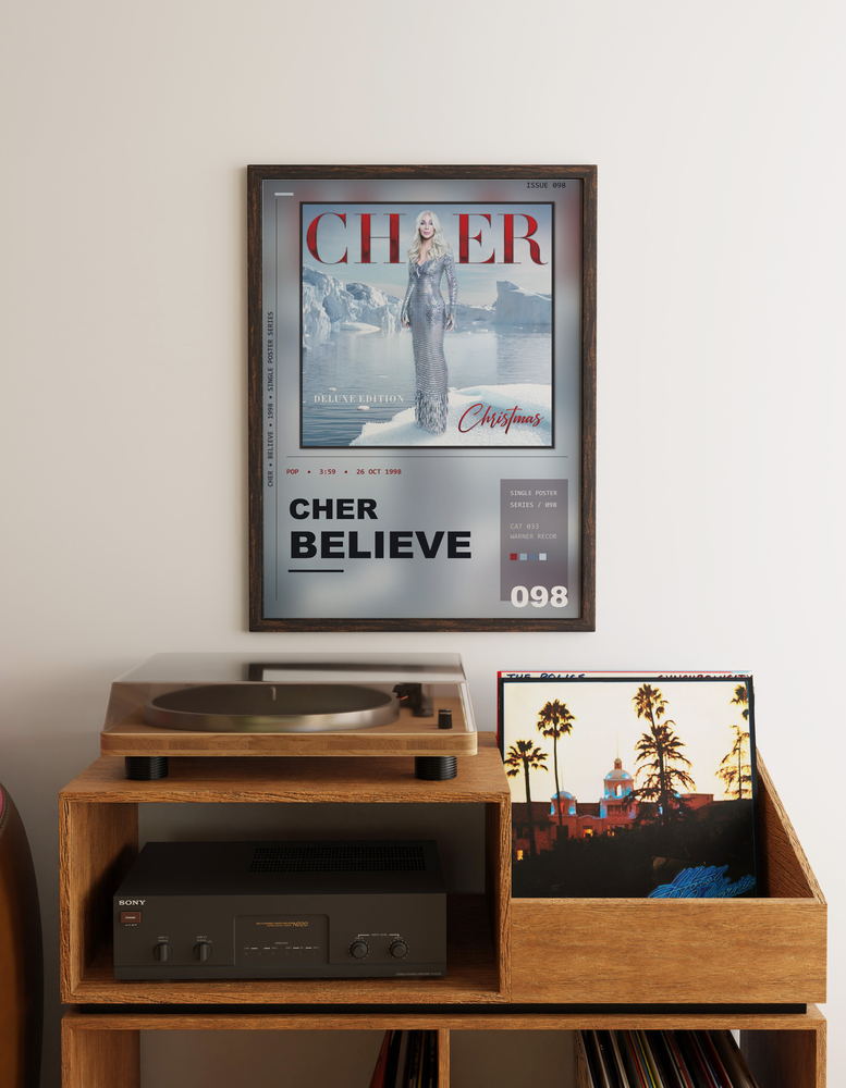 Music poster: Cher - Believe