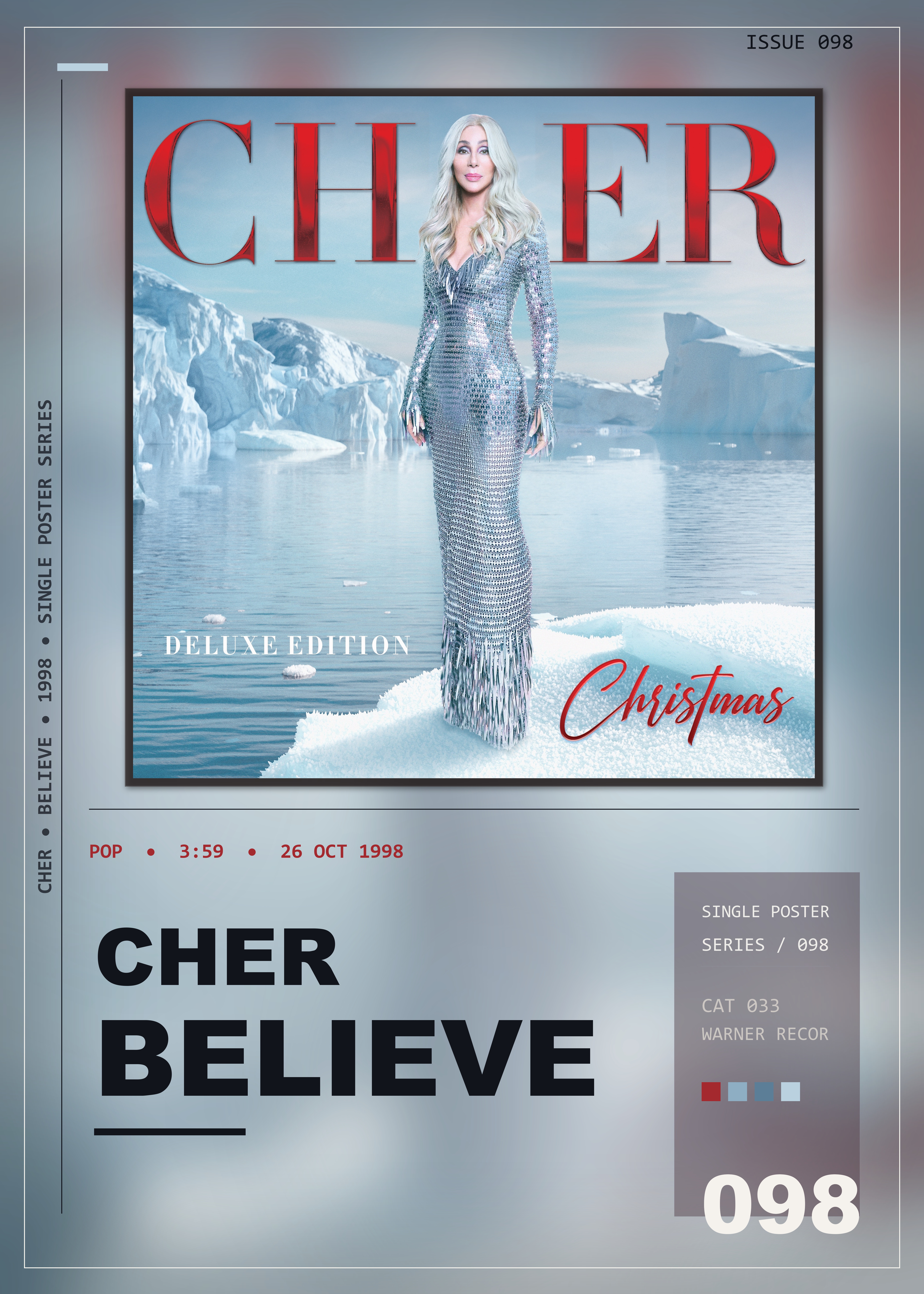 Music poster: Cher - Believe