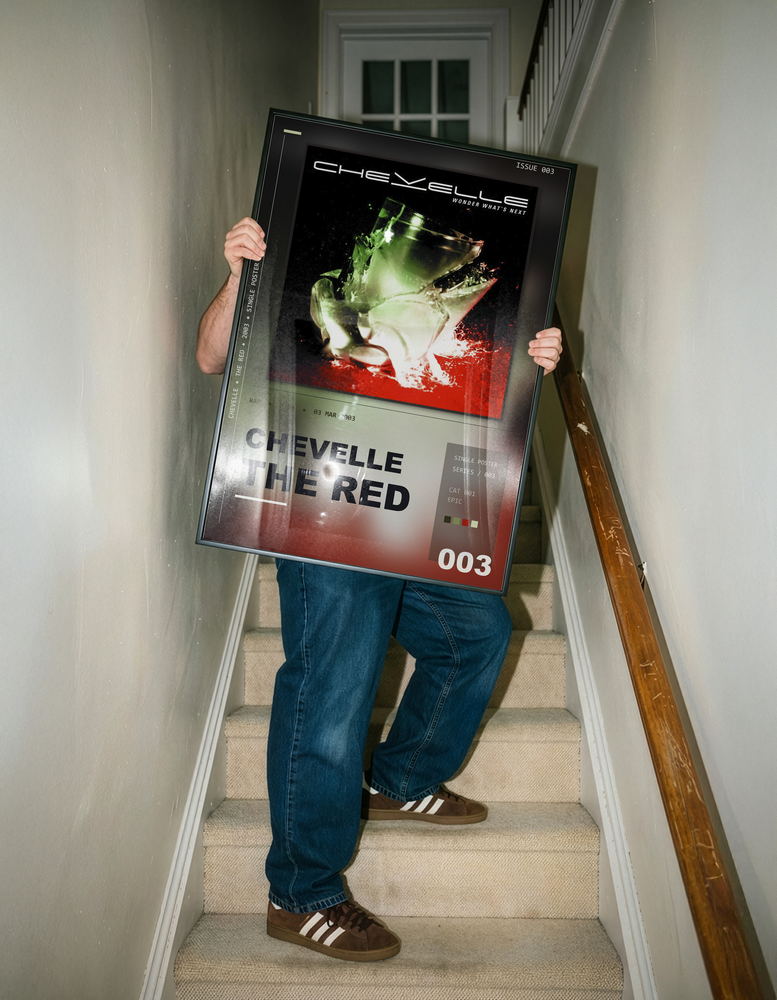 Music poster: Chevelle - The Red